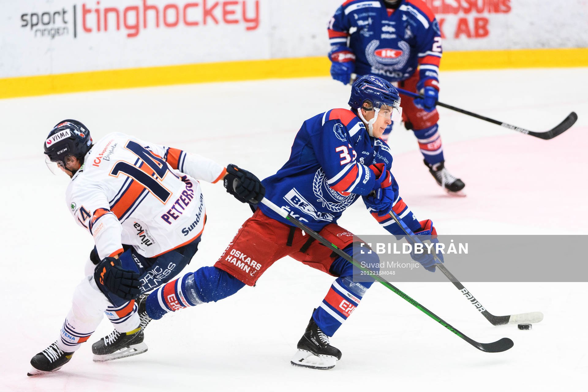 Växjös Emil Pettersson och Oskarshamns Filiph Engsund