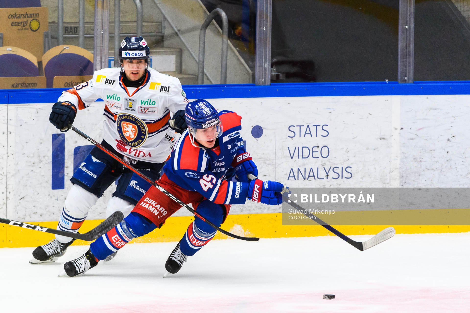Växjös Jack Drury och Oskarshamns Jan Ordos