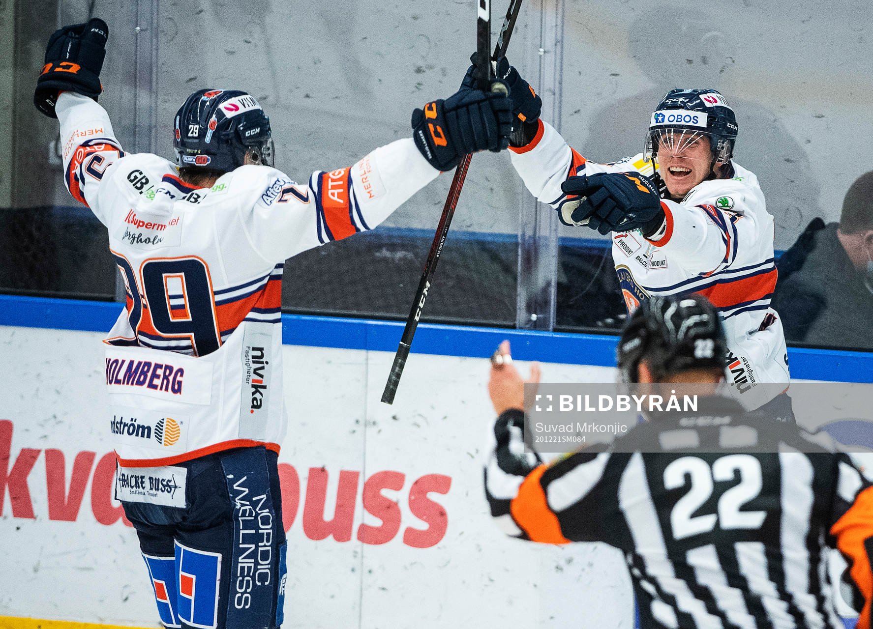 Växjös Jack Drury jublar