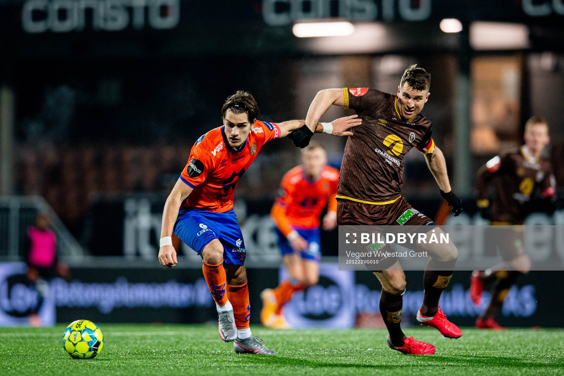 Sigurd Haugen of Aalesund and Christian Gauseth of
