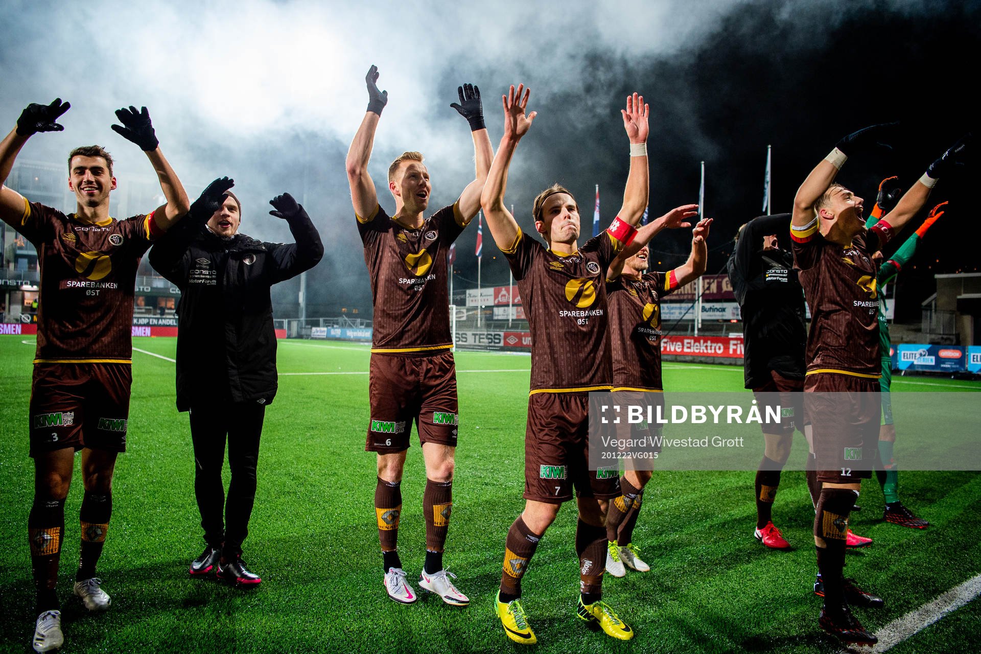 Vetle Dragsnes, Joackim Solberg, Lars Olden Larsen and the