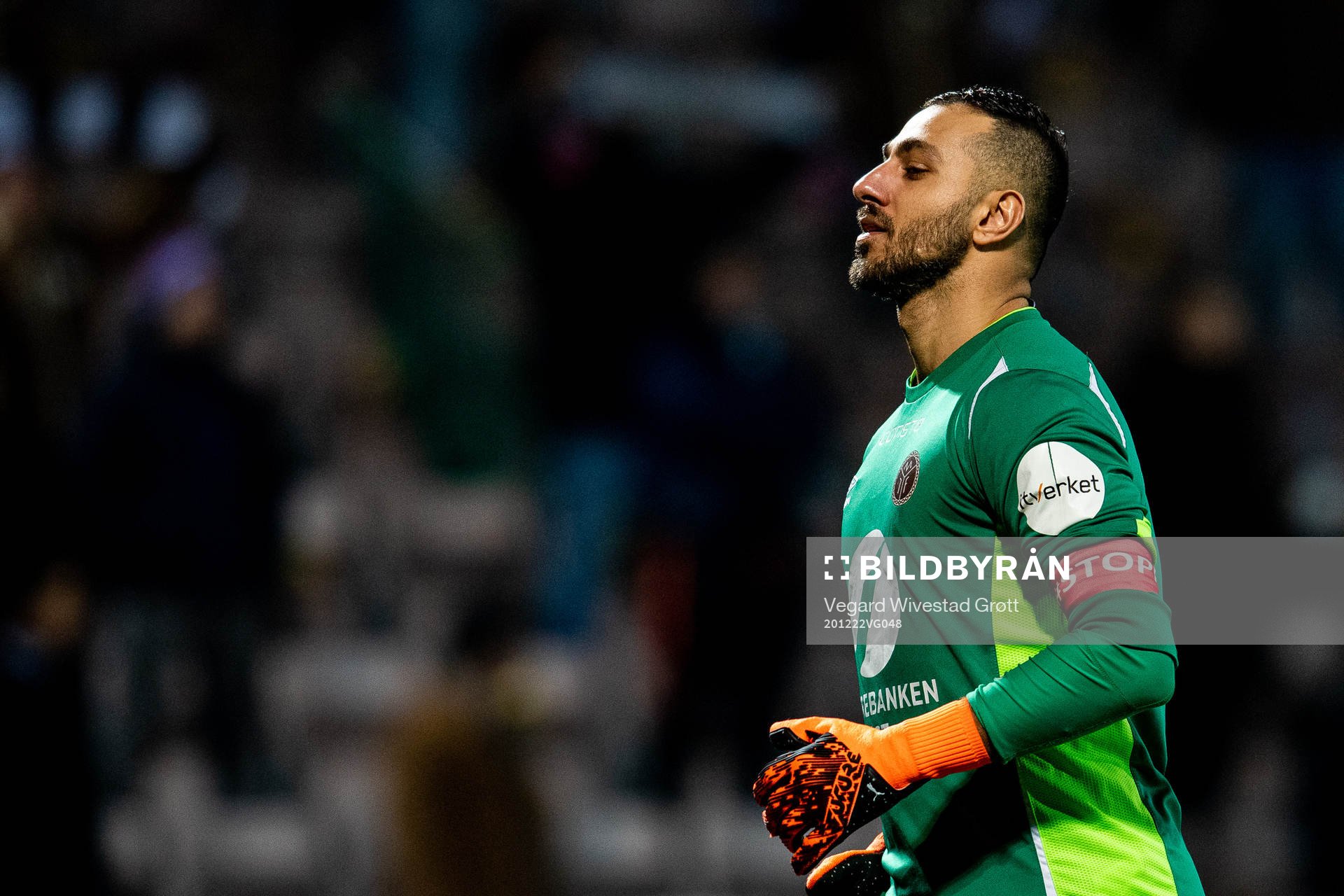 Goalkeeper Sousha Makani of Mjøndalen