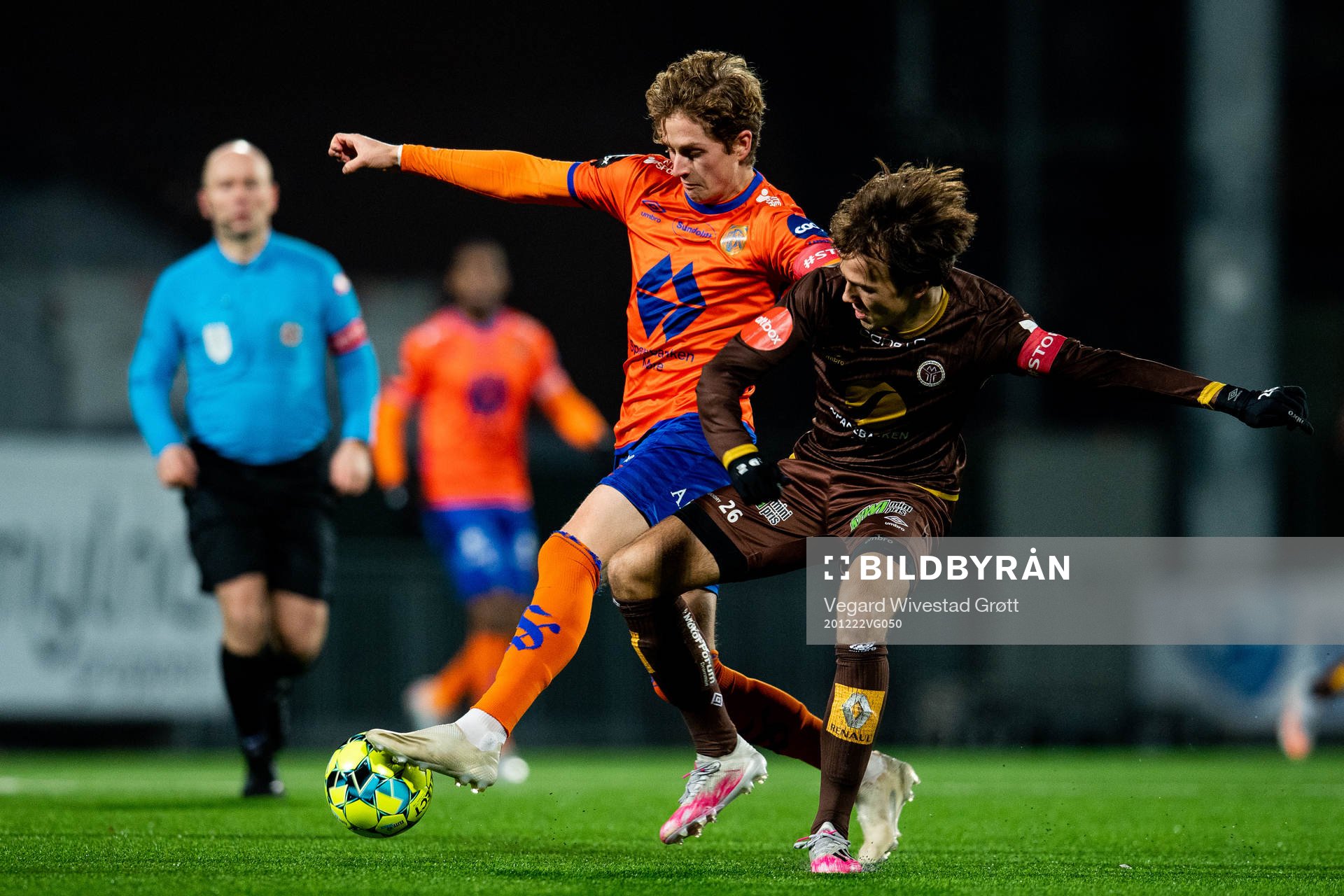 Simen Bolkan Nordli of Aalesund and Syver Eriksen of