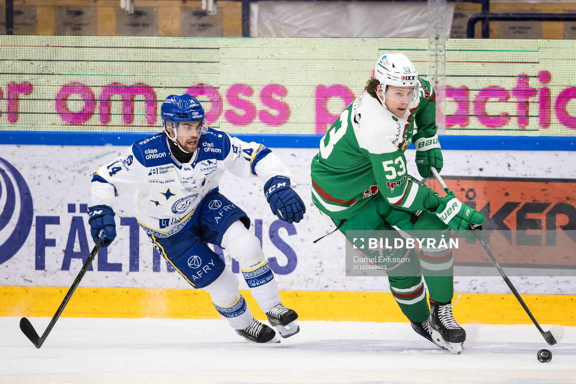 Leksands Oskar Lang och Rögles Moritz Seider