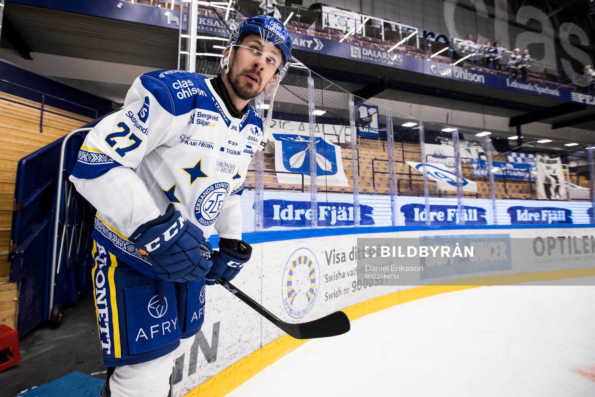 Leksands Marek Hrivík utsedd till matchens krigare