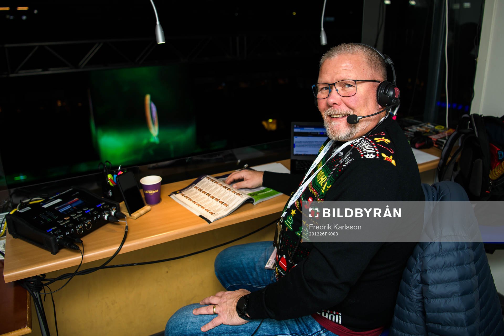 Mats Fagerström, sportreporter Sveriges Radio