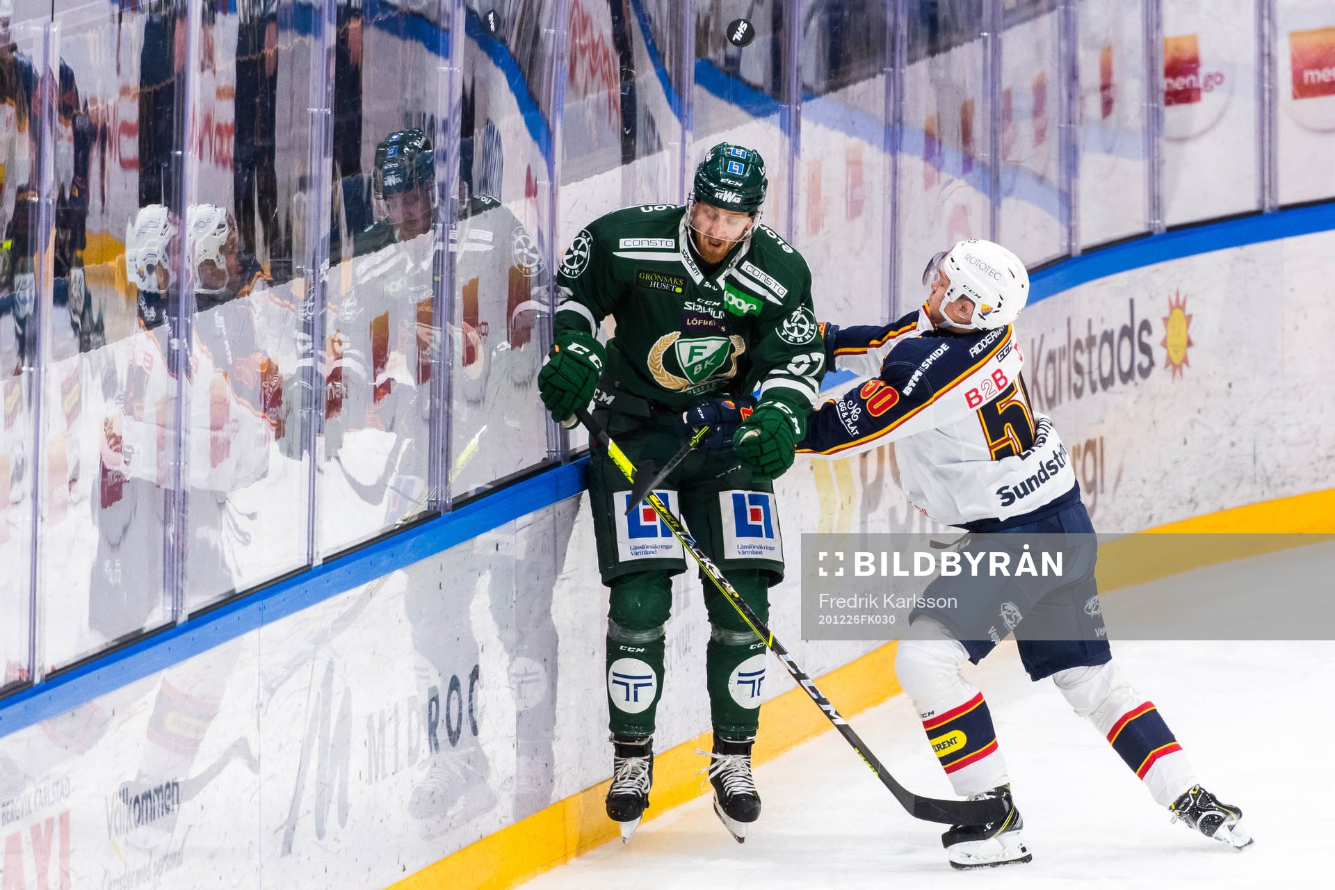 Färjestads Pontus Widerström och Djurgårdens Tobias
