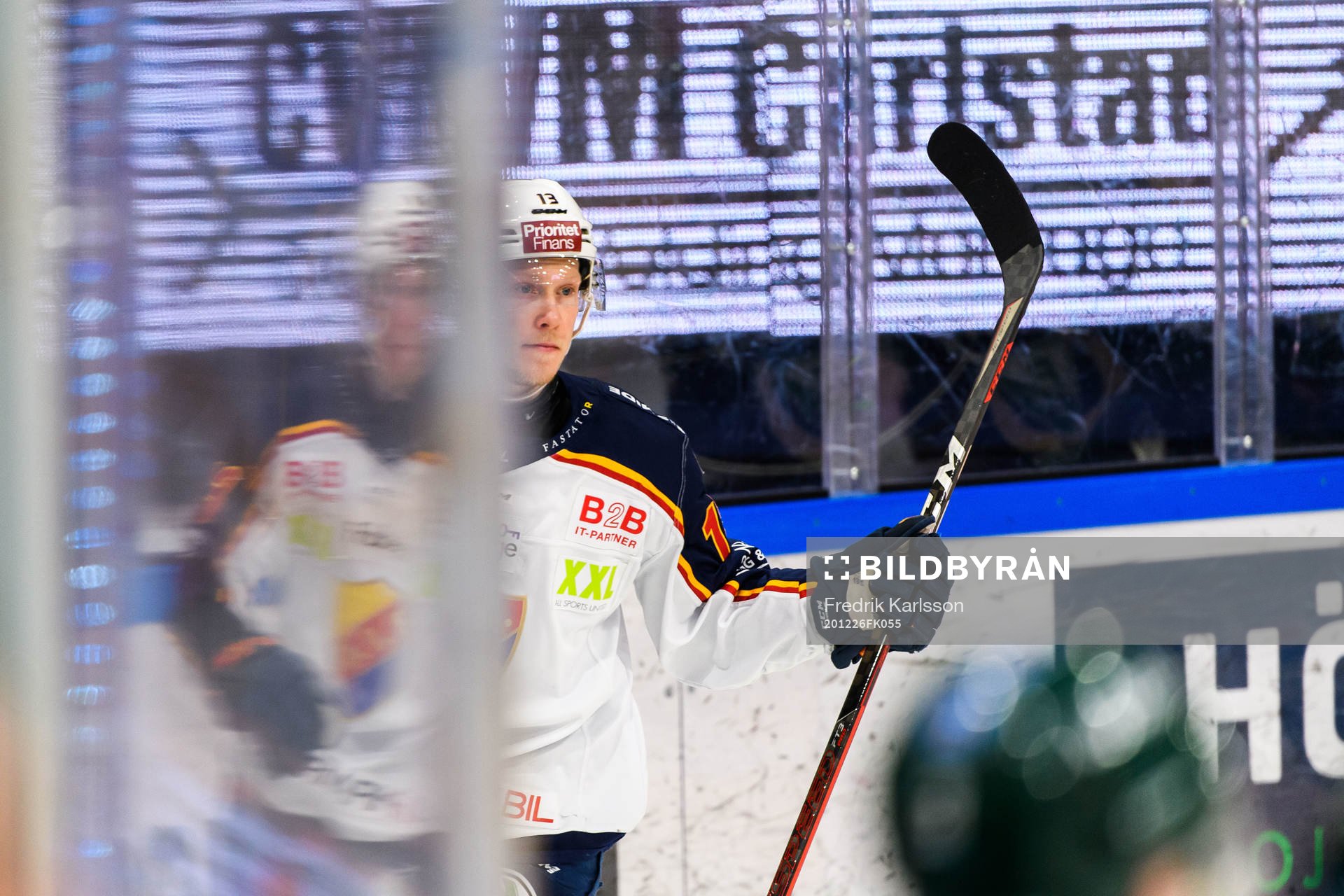 Djurgårdens Kalle Östman jublar