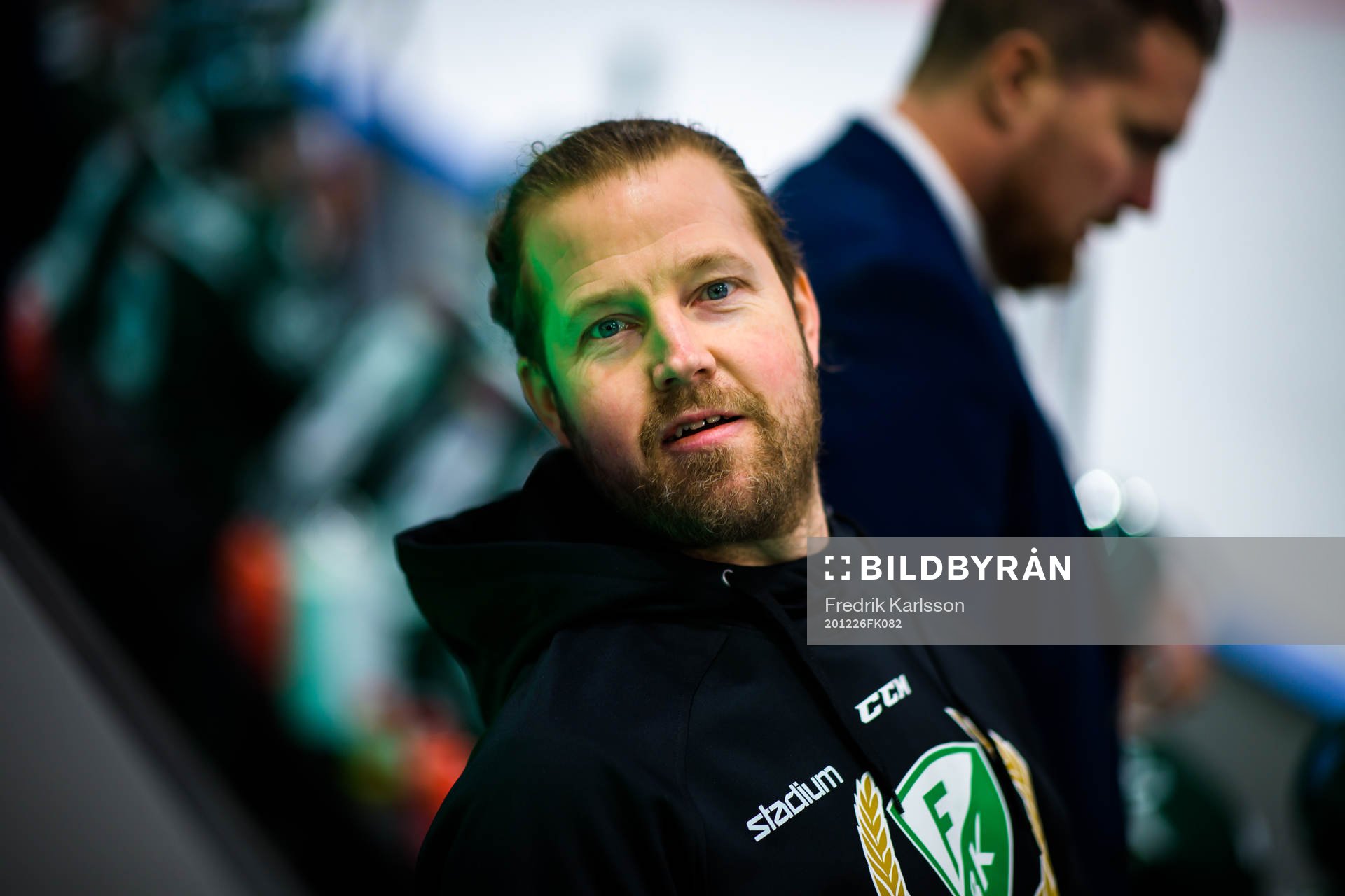 Färjestads naprapat Oskar Strandlund