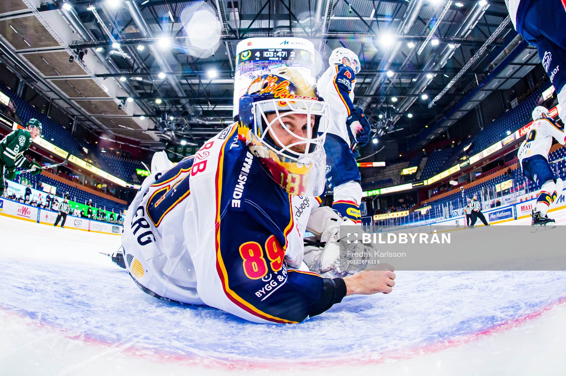 Djurgårdens målvakt Niklas Svedberg