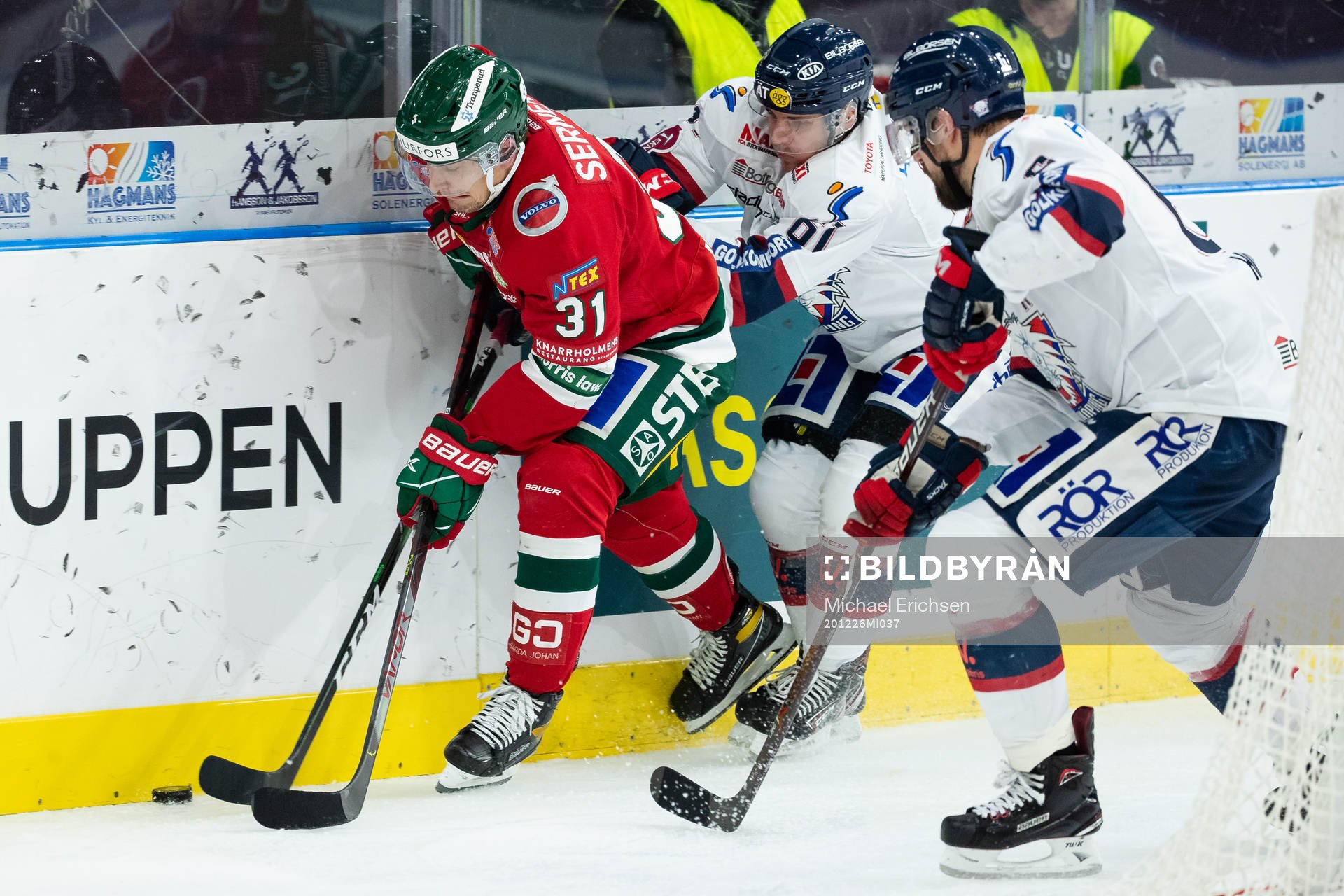 Frölundas Nicklas Lasu och Linköpings Markus Ljungh