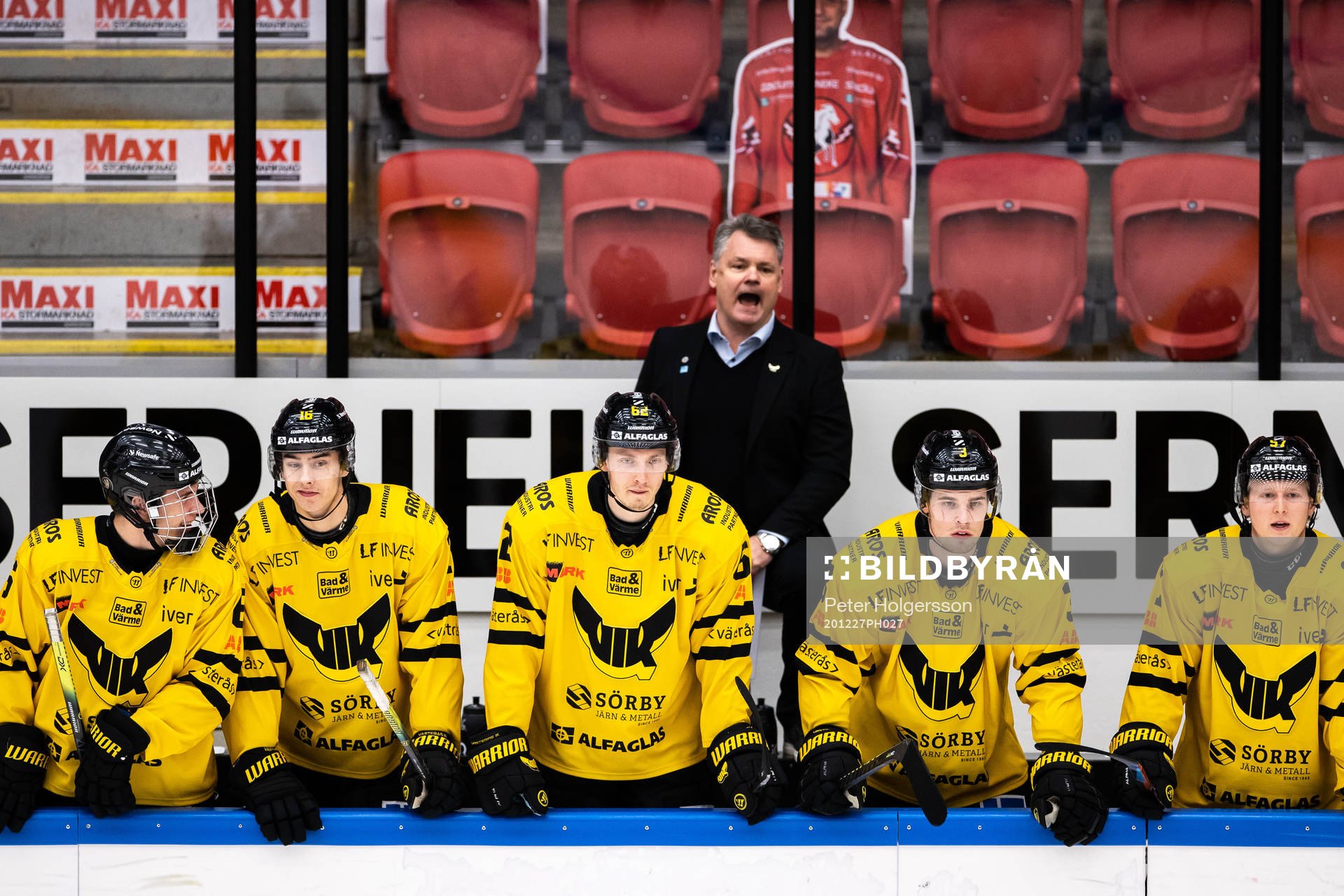Västerås bås och assisterande tränare Lars