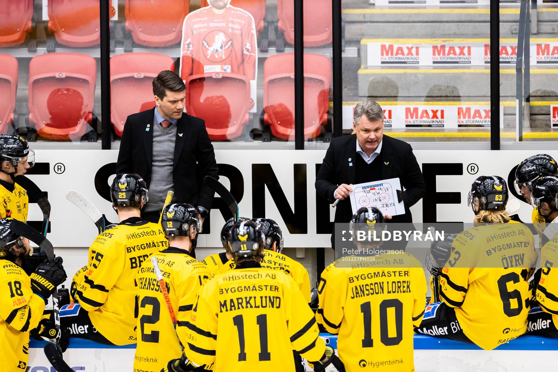 Västerås tränare Thomas Paananen och assisterande