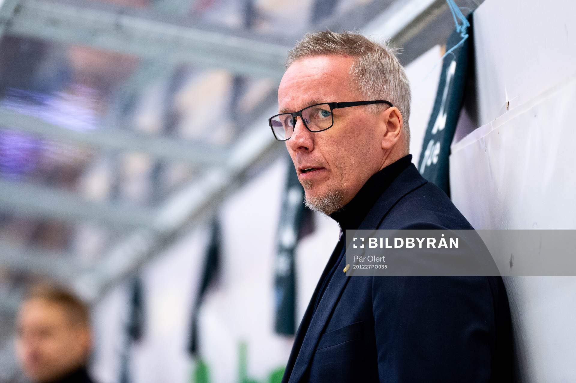 Björklövens tränare Hans Wallson