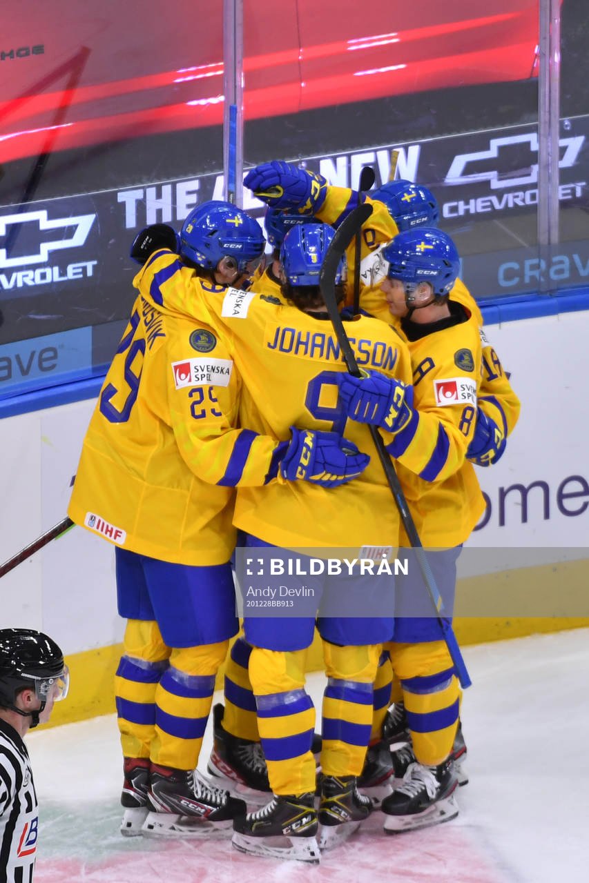 Lucas Raymond, Alexander Holtz, Elmer Söderblom, Albert