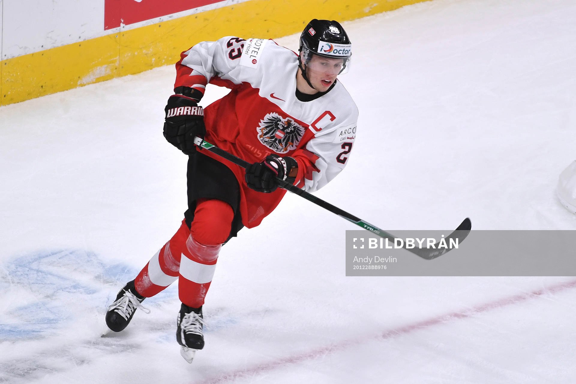 Marco Rossi of Austria skates