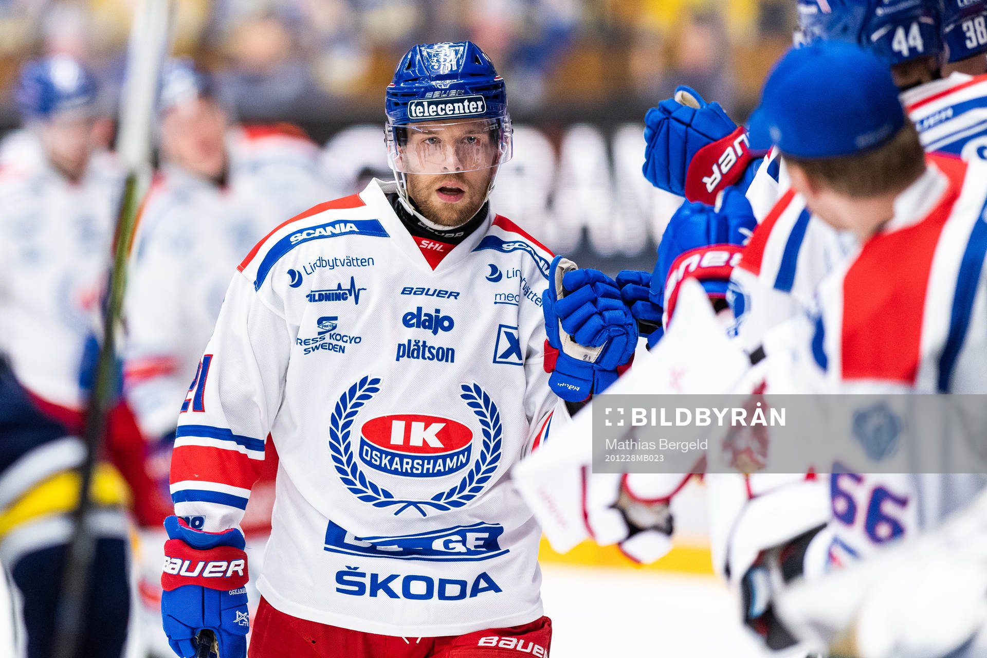 Oskarshamns Brian Cooper jublar