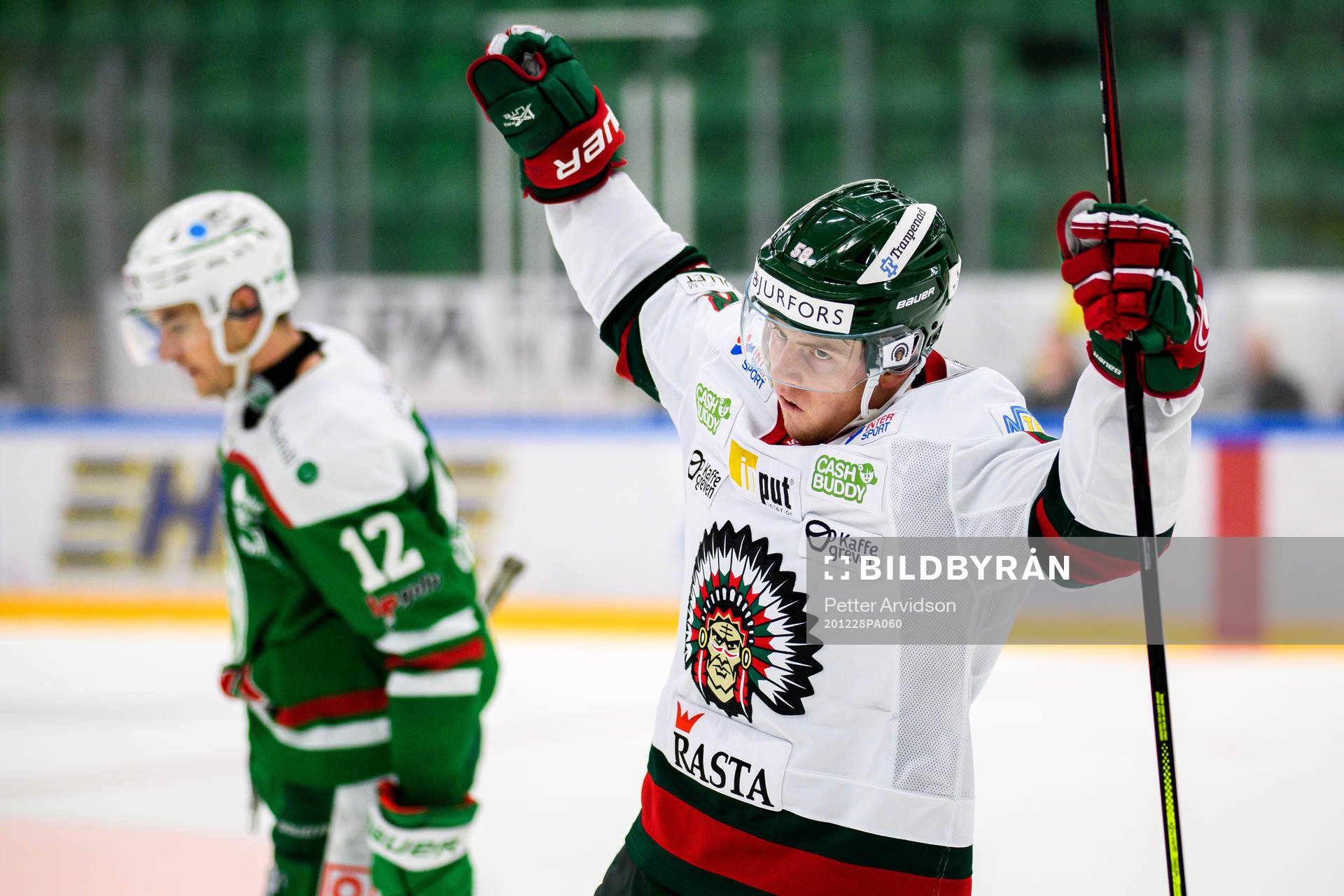 Frölundas Jesper Sellgren jublar
