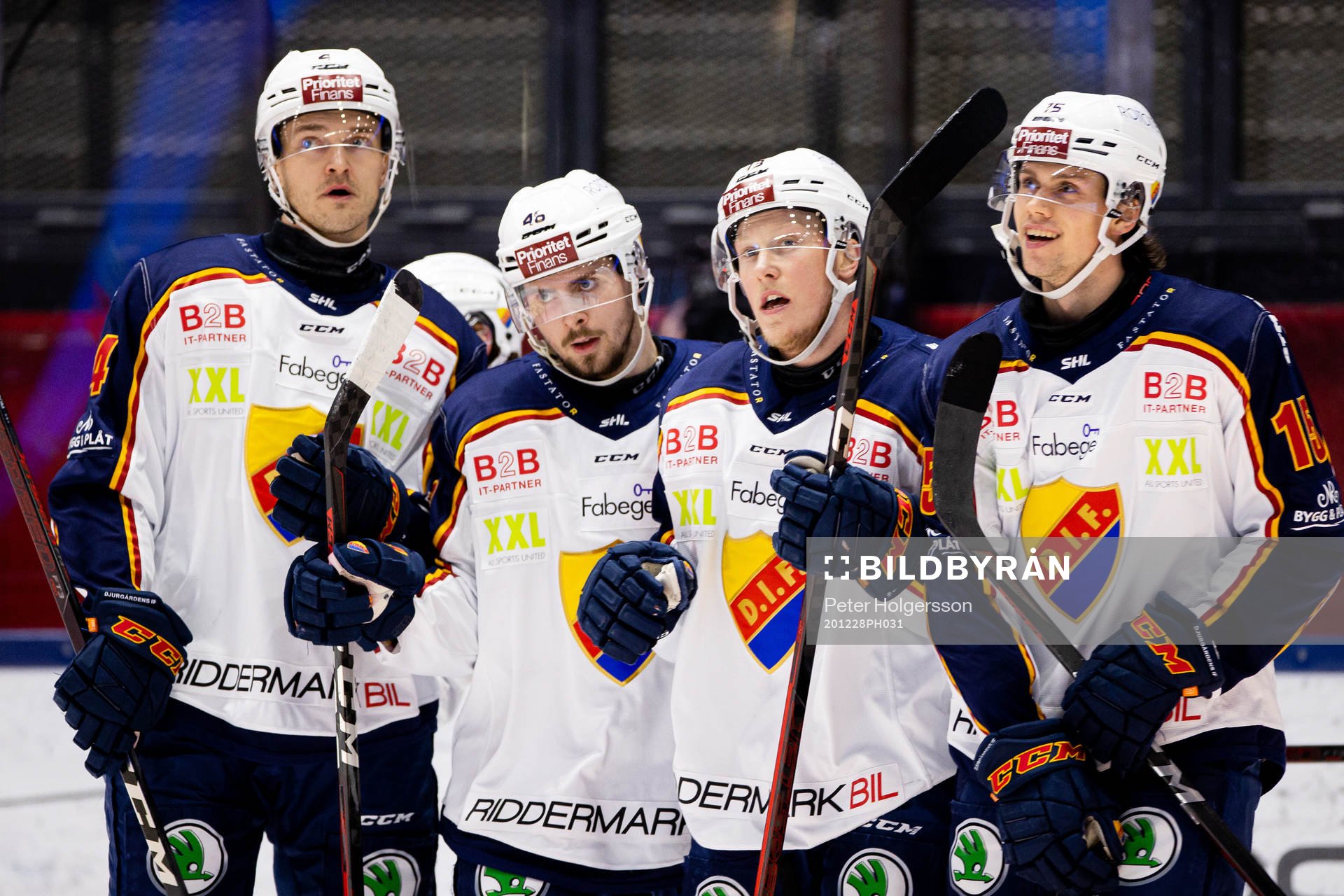 Djurgårdens Marcus Högström , Albin Grewe , Kalle