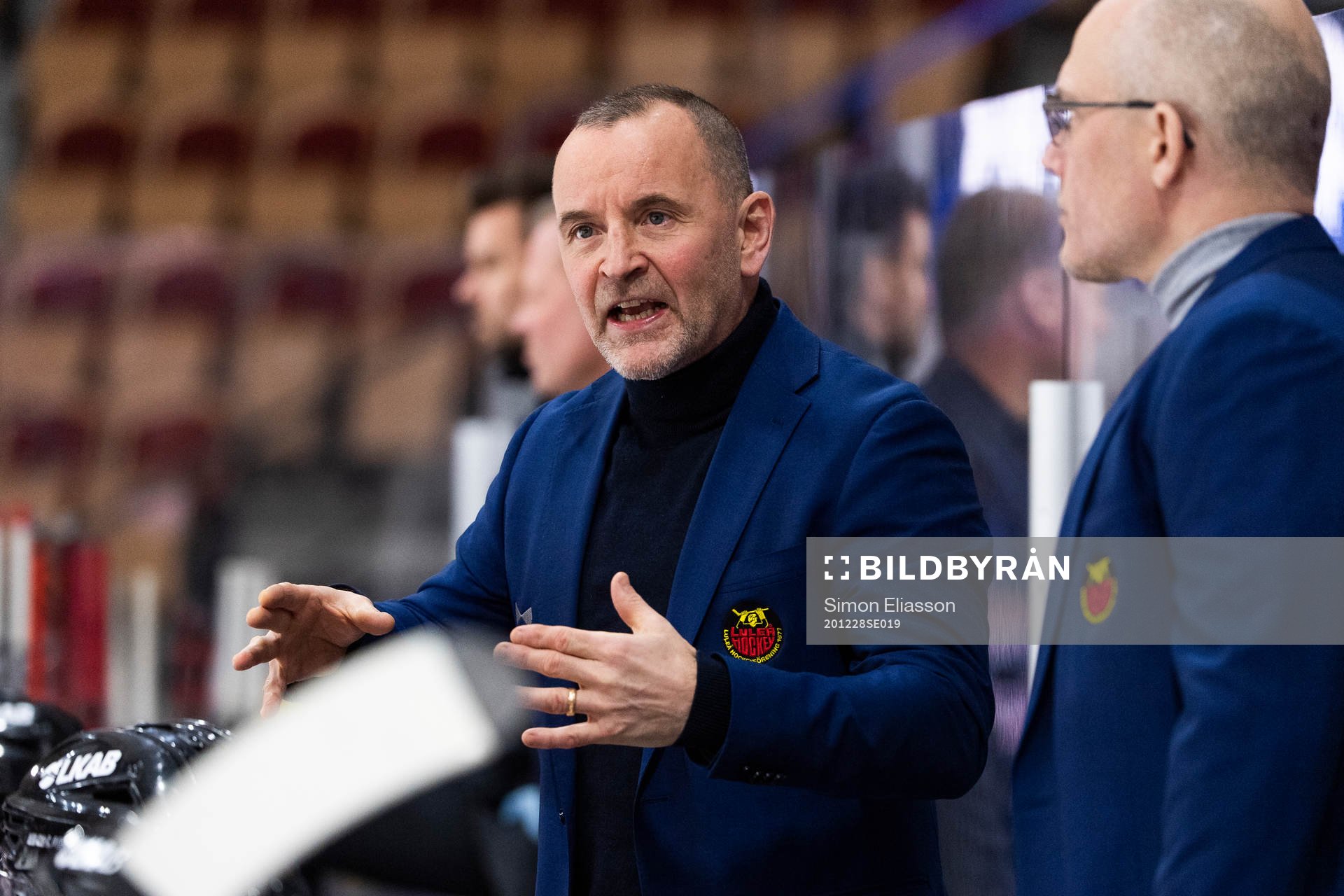 Luleås tränare Thomas Berglund