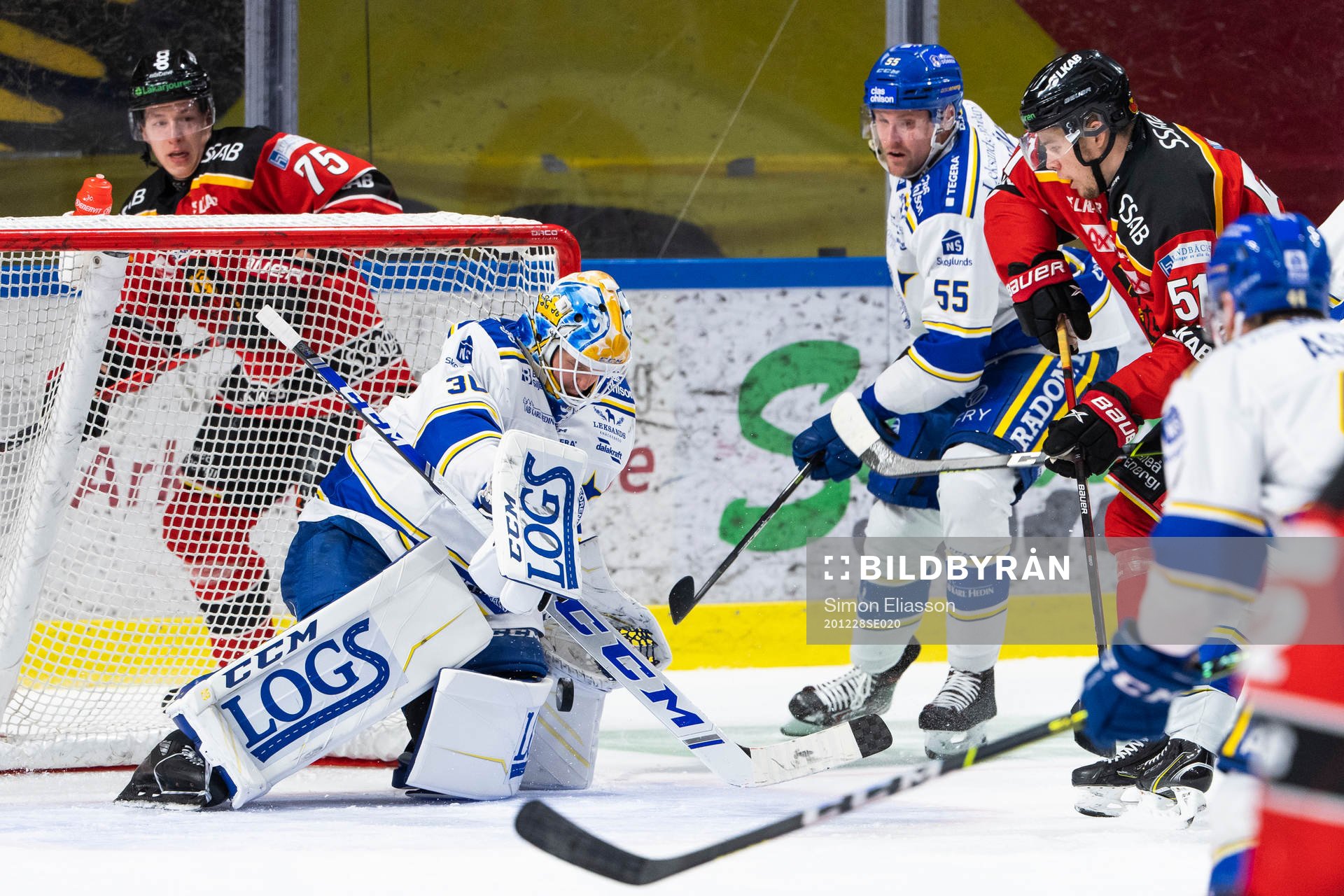 Leksands målvakt Janne Juvonen