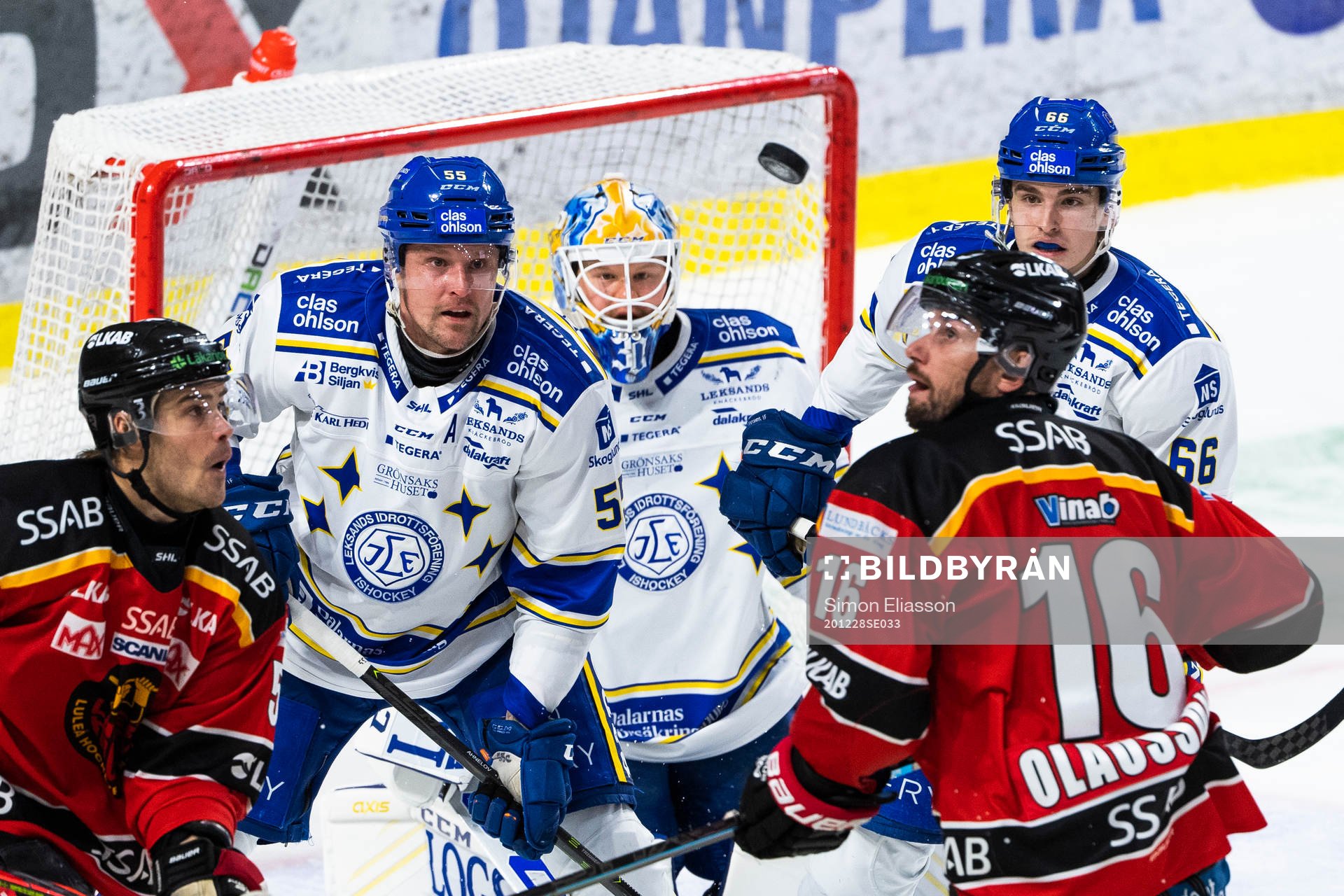 Leksands Jonas Ahnelöv och Luleås Niklas Olausson