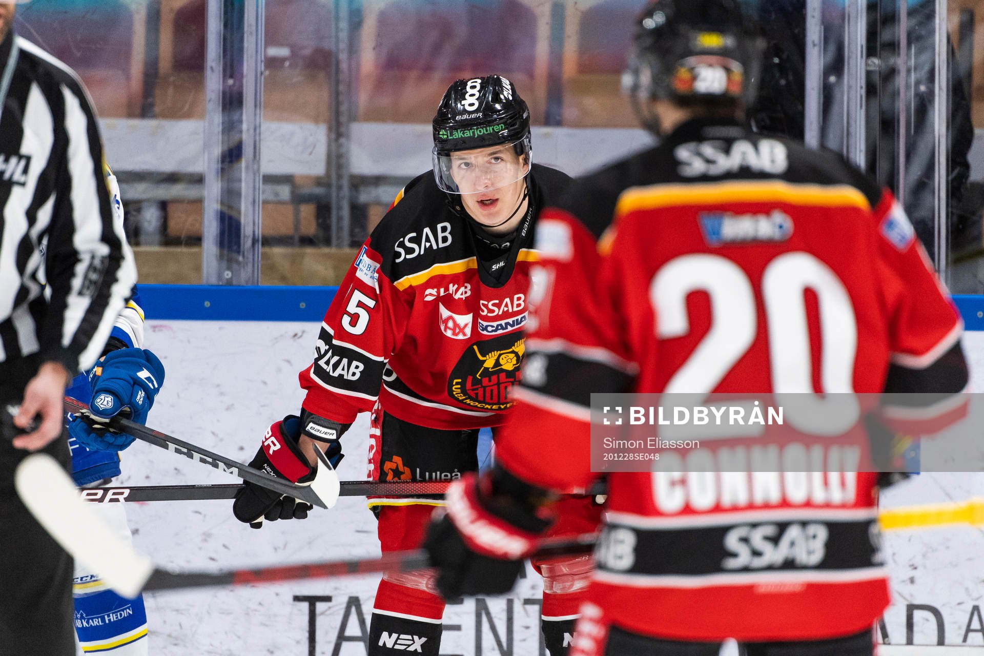 Luleås Arttu Ilomäki och Jack Connolly