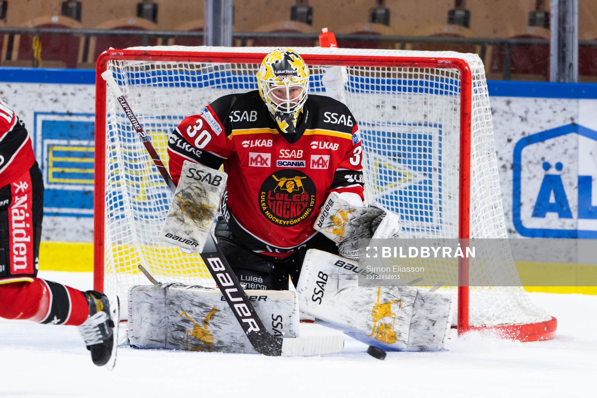 Luleås målvakt David Rautio