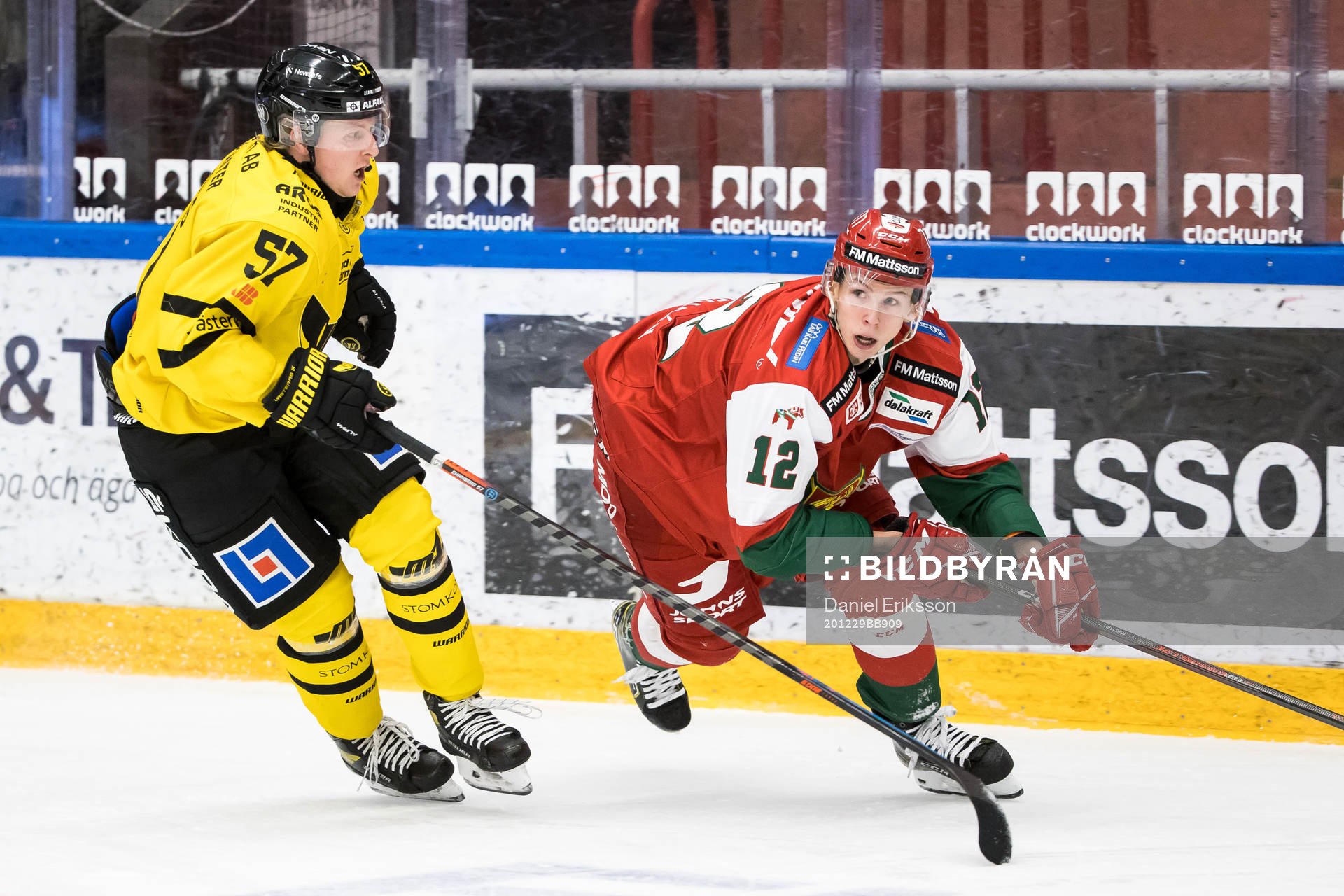 Västerås Carl Ehrnberg och Moras Adam Hellden
