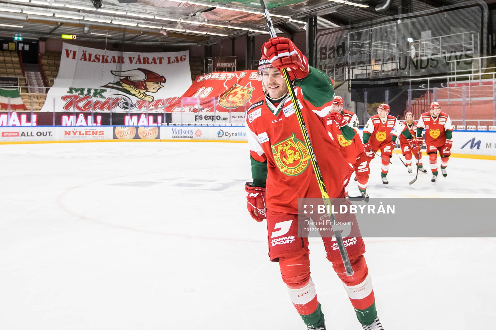 Moras Johan Persson jubel