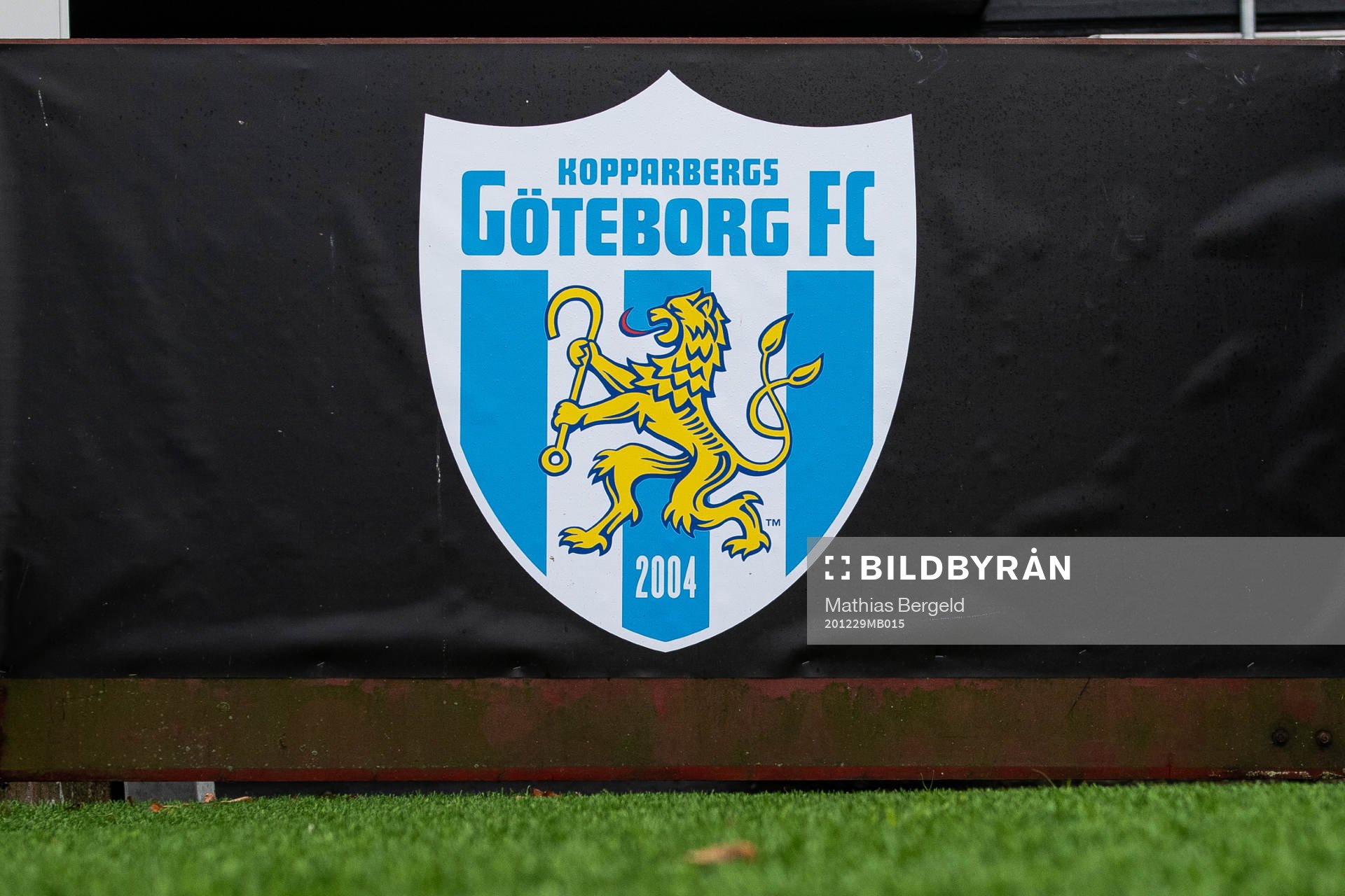 Klubbmärket i samband med att Kopparbergs/Göteborg