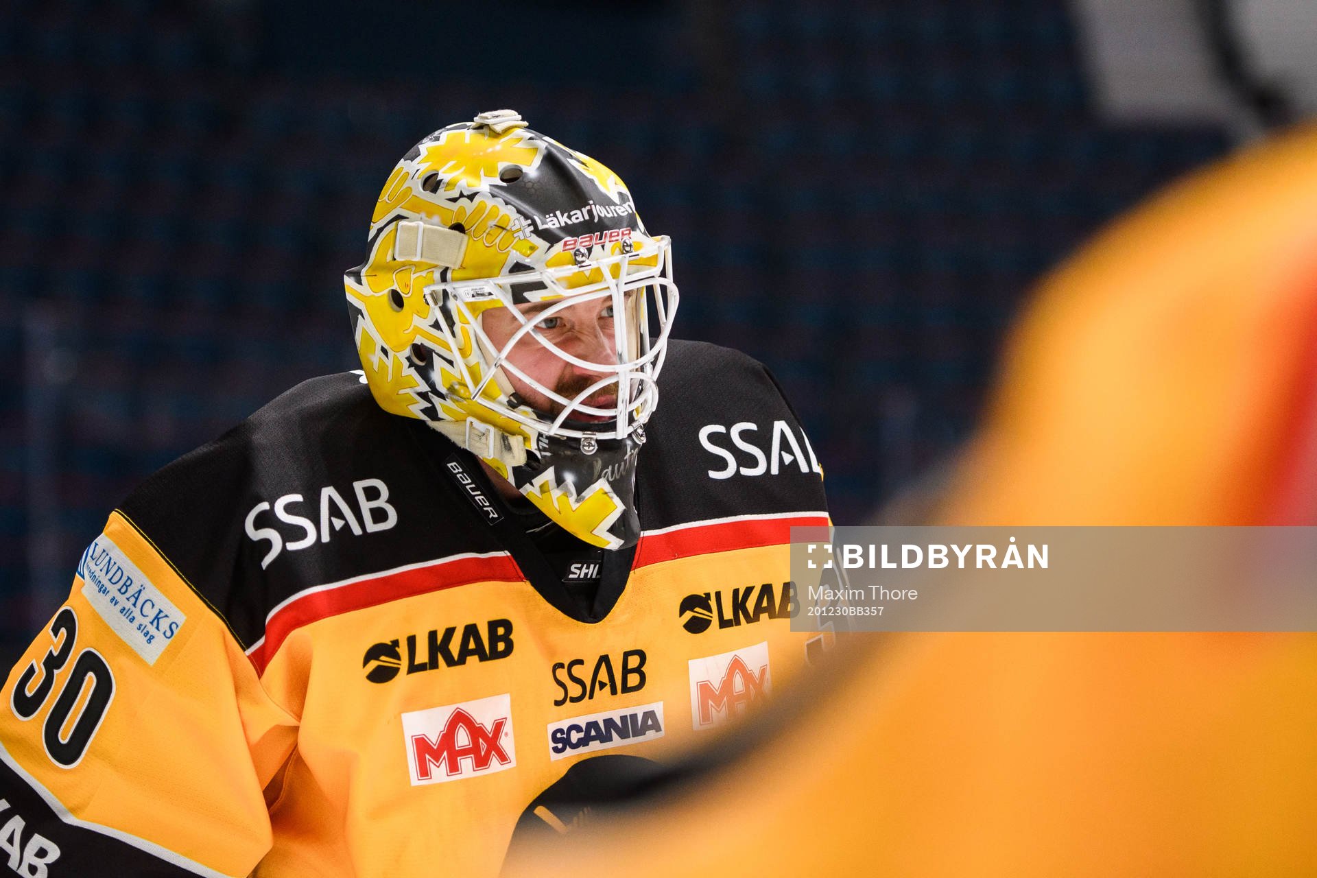 Luleås målvakt David Rautio