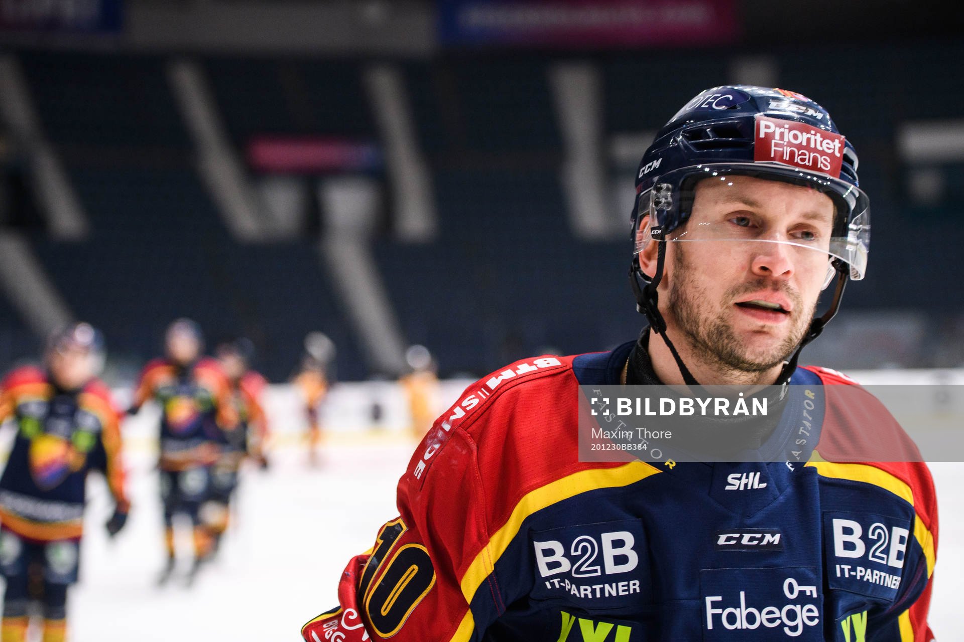 Djurgårdens Niclas Bergfors jublar