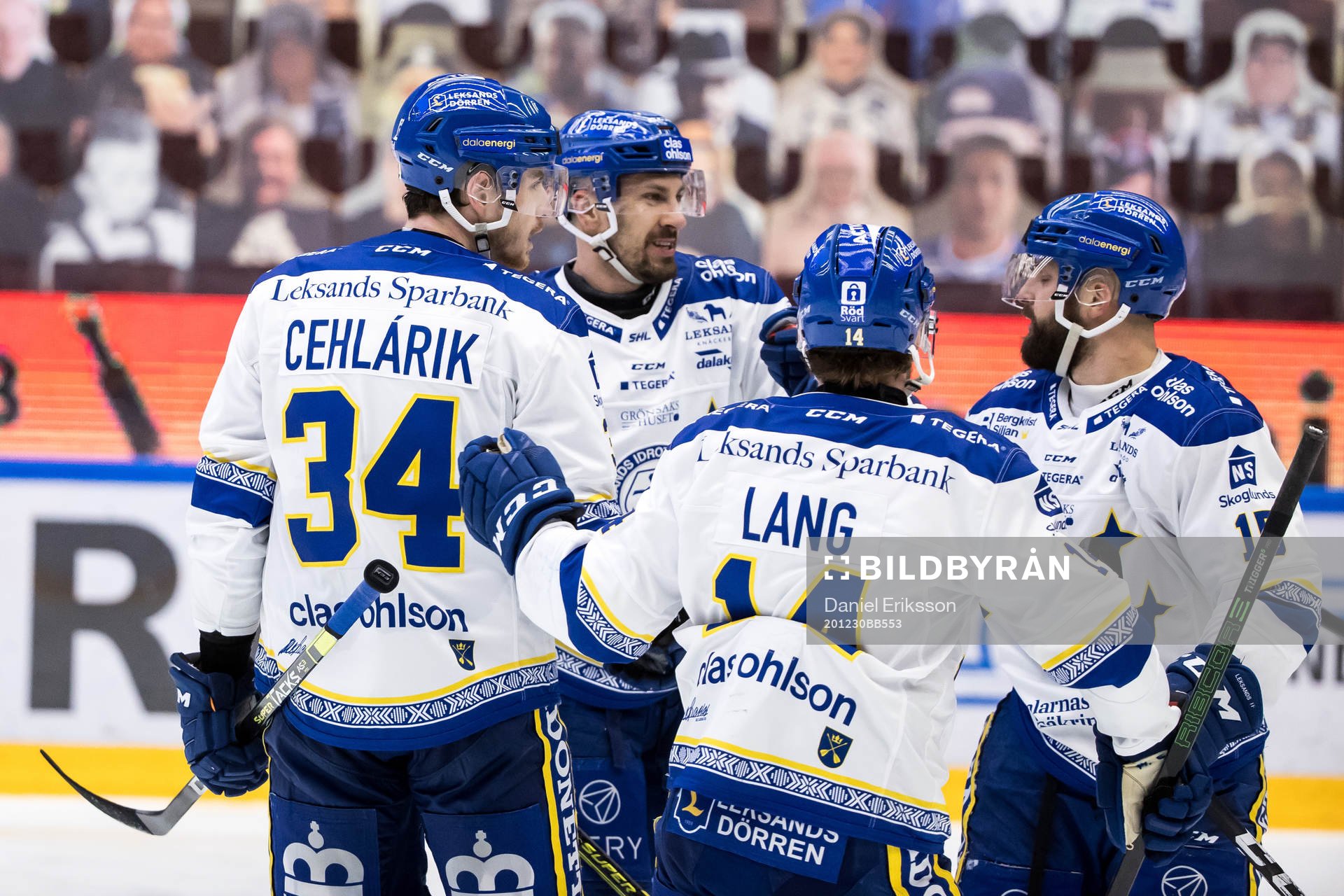 Leksands Peter Cehlarik jubel