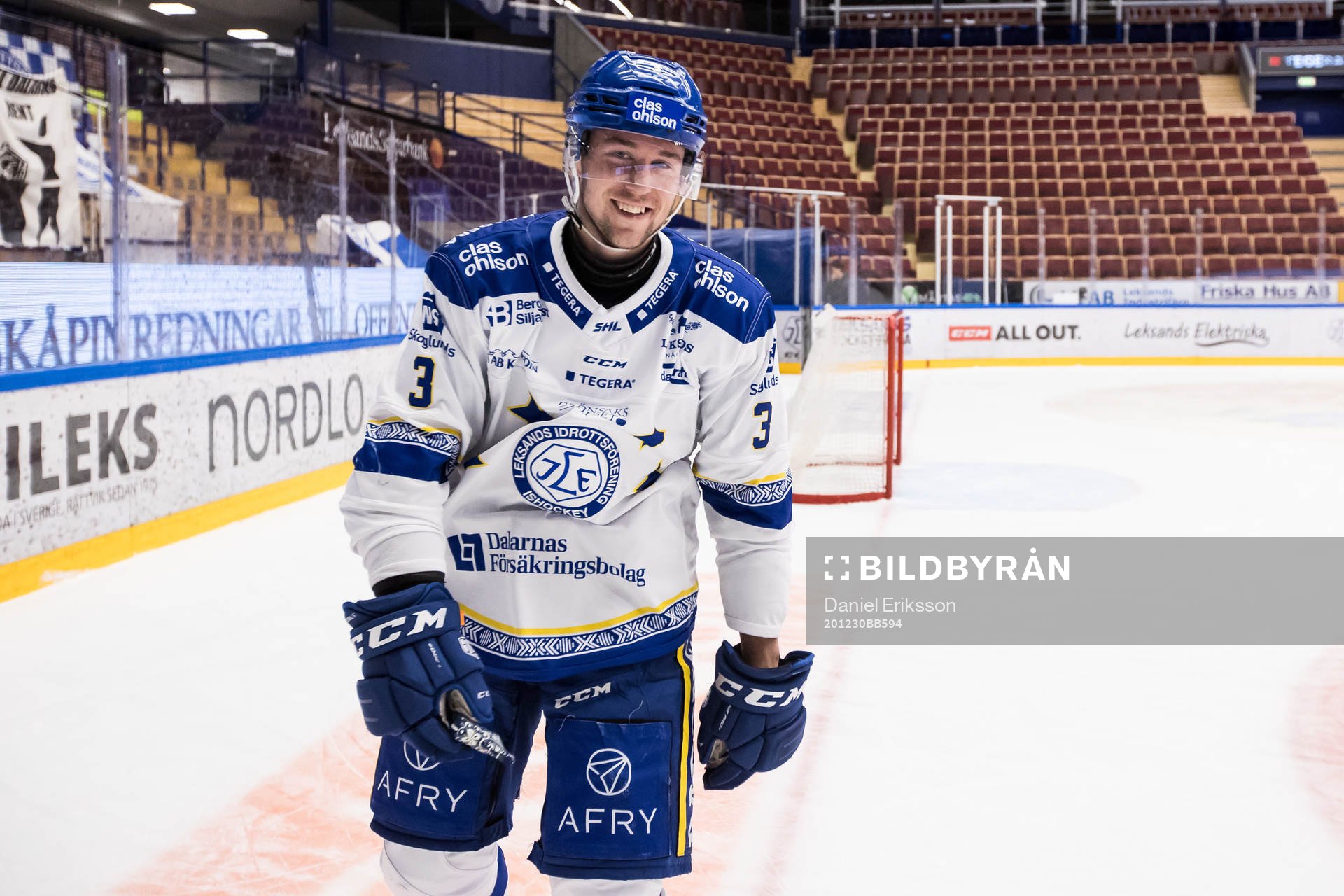 Leksands August Berg utsedd till matchens krigare