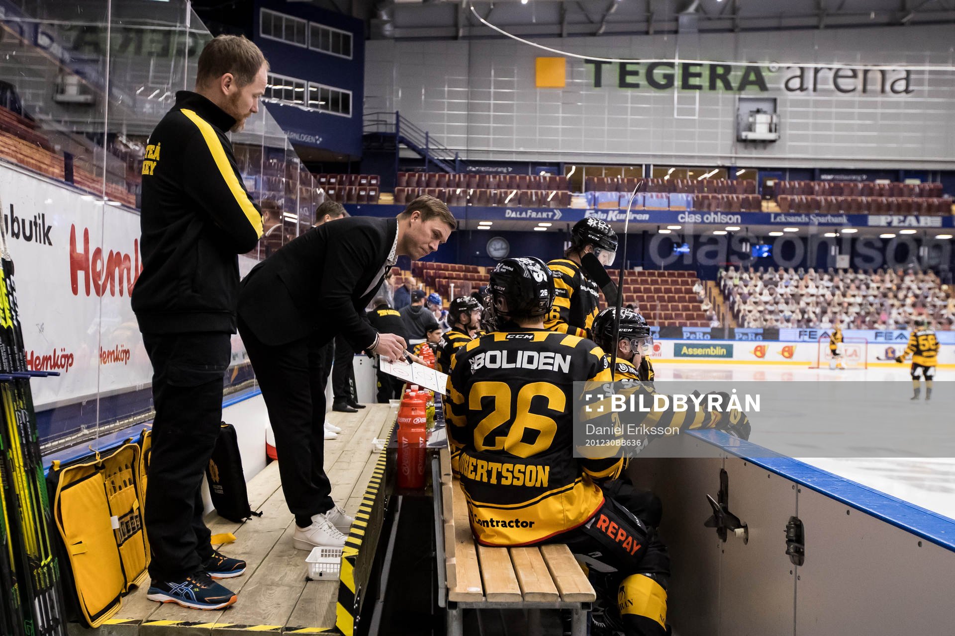 Skellefteås assisterande tränare Stefan Hedlund