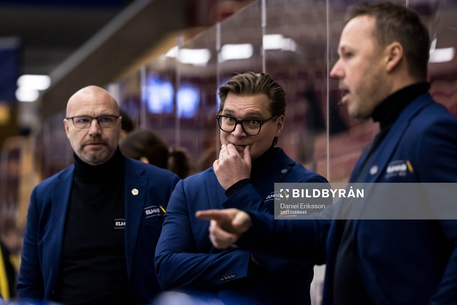 Leksands tränare Björn Hellkvist och Leksands