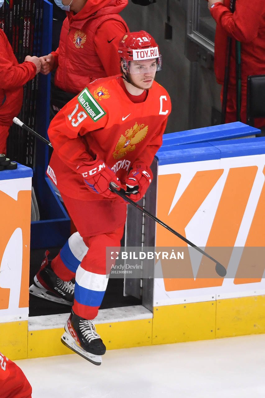 Vasili Podkolzin of Russia steps