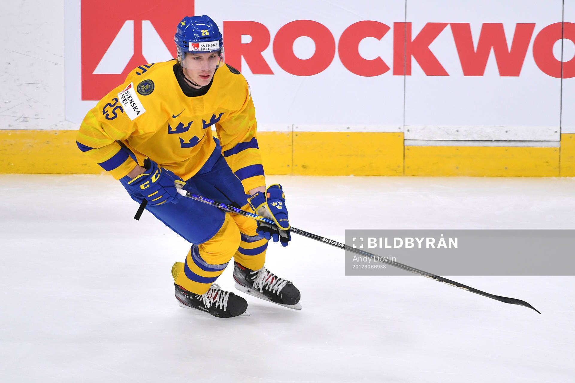 Elmer Söderblom of Sweden skates