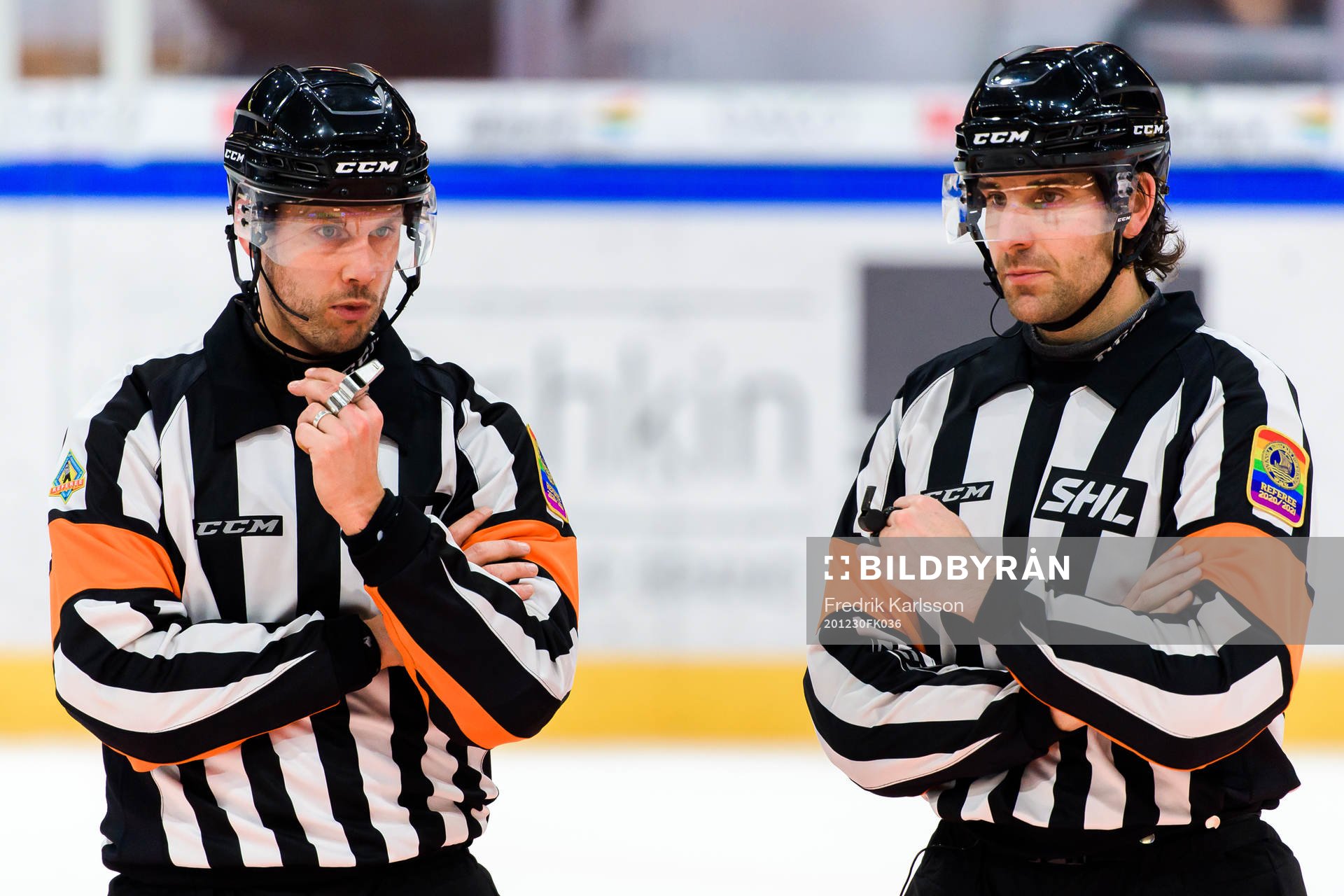 Domare Johan Magnusson och Mikael Sjöqvist