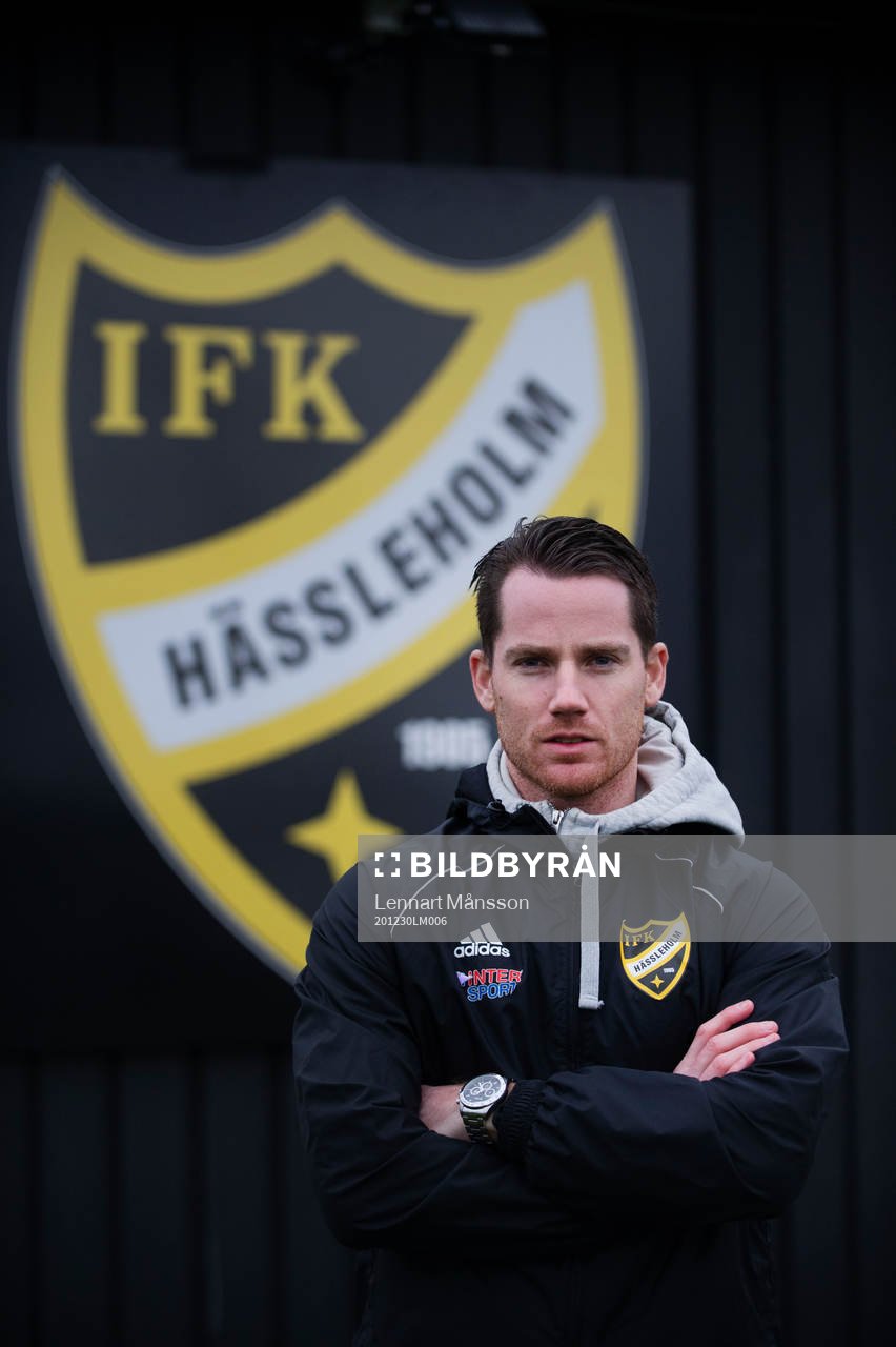 IFK Hässleholms tränartrio Johan ”Sheriffen” Persson