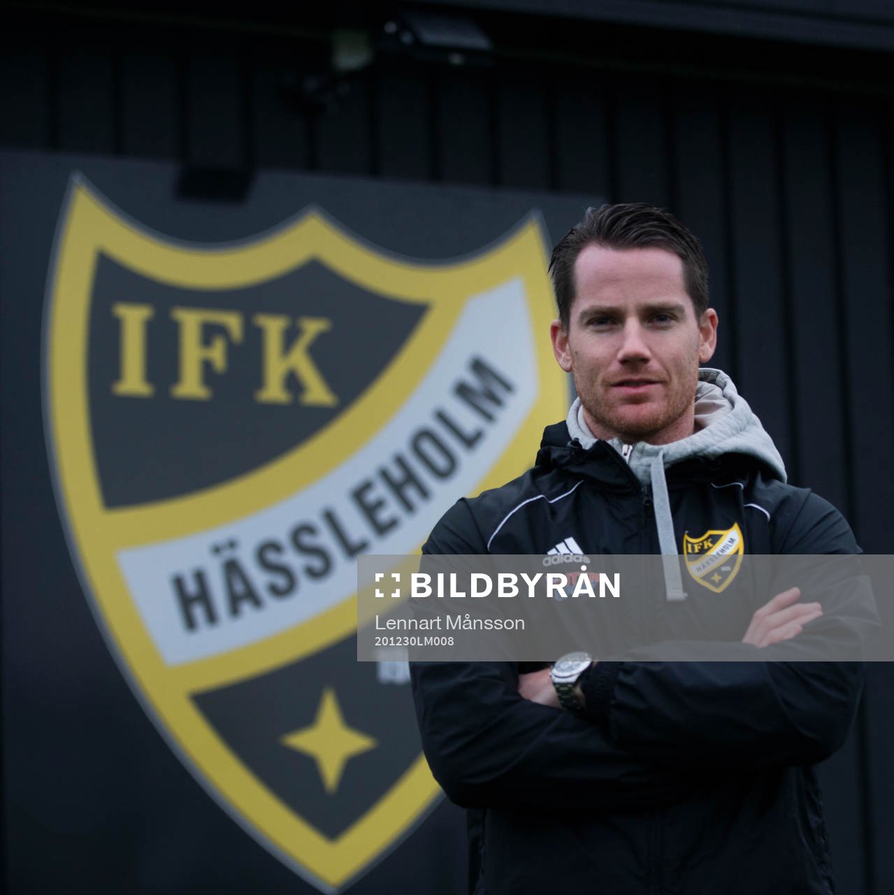 IFK Hässleholms tränartrio Johan ”Sheriffen” Persson