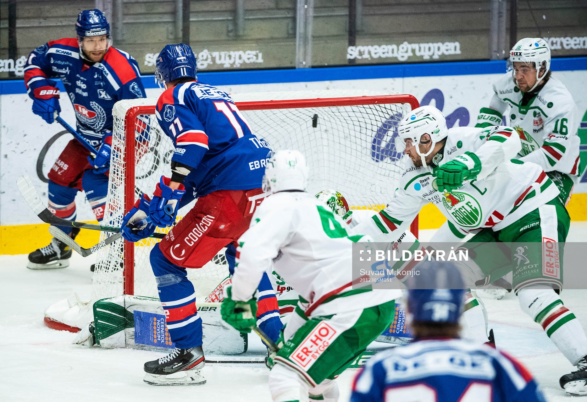 Oskarshamns Joakim Thelin gör här 1-3