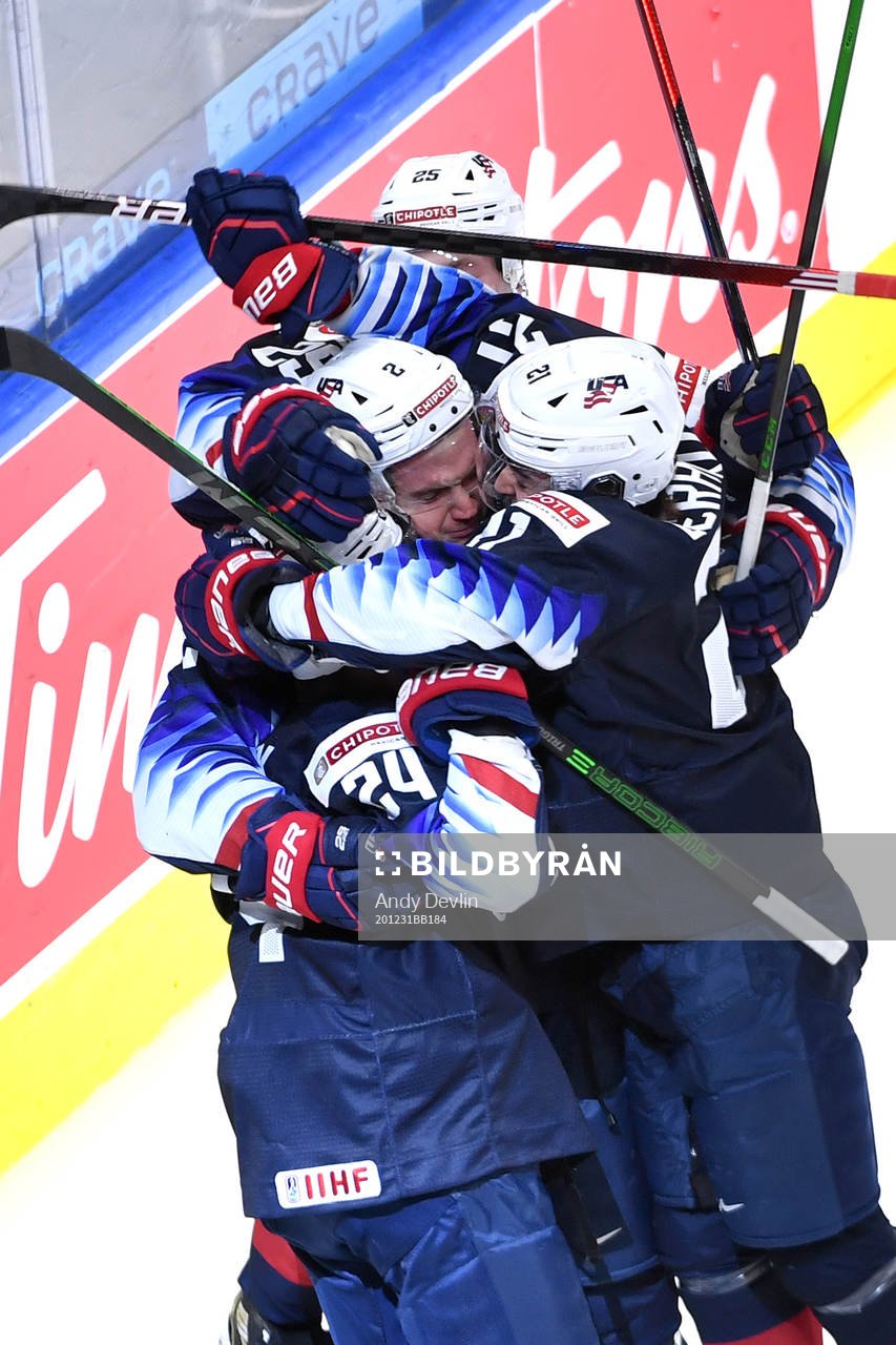 Drew Helleson, Brett Berard, Bobby Brink and John Farinacci