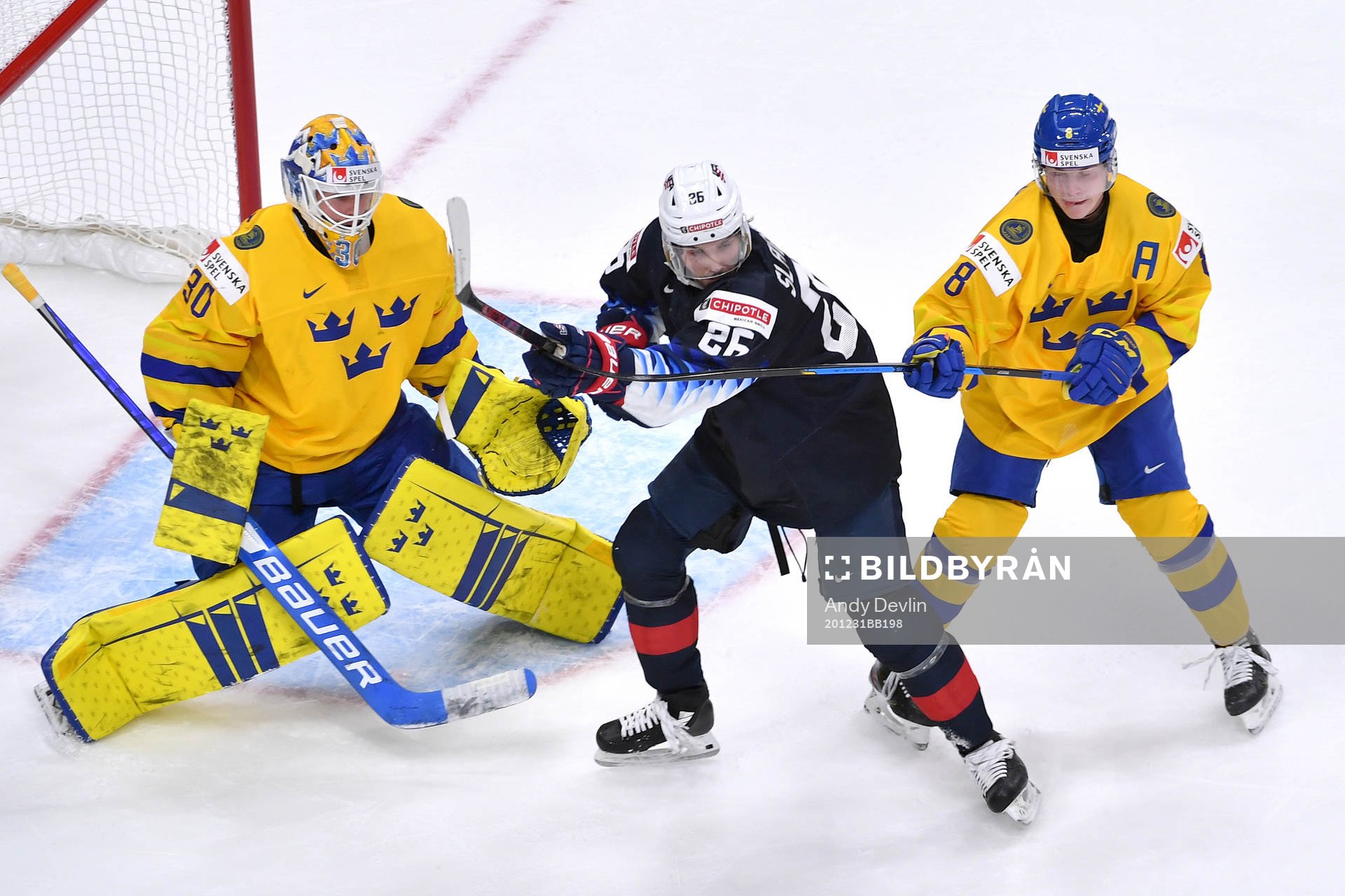 Landon Slaggert of USA and Victor Söderström of Sweden