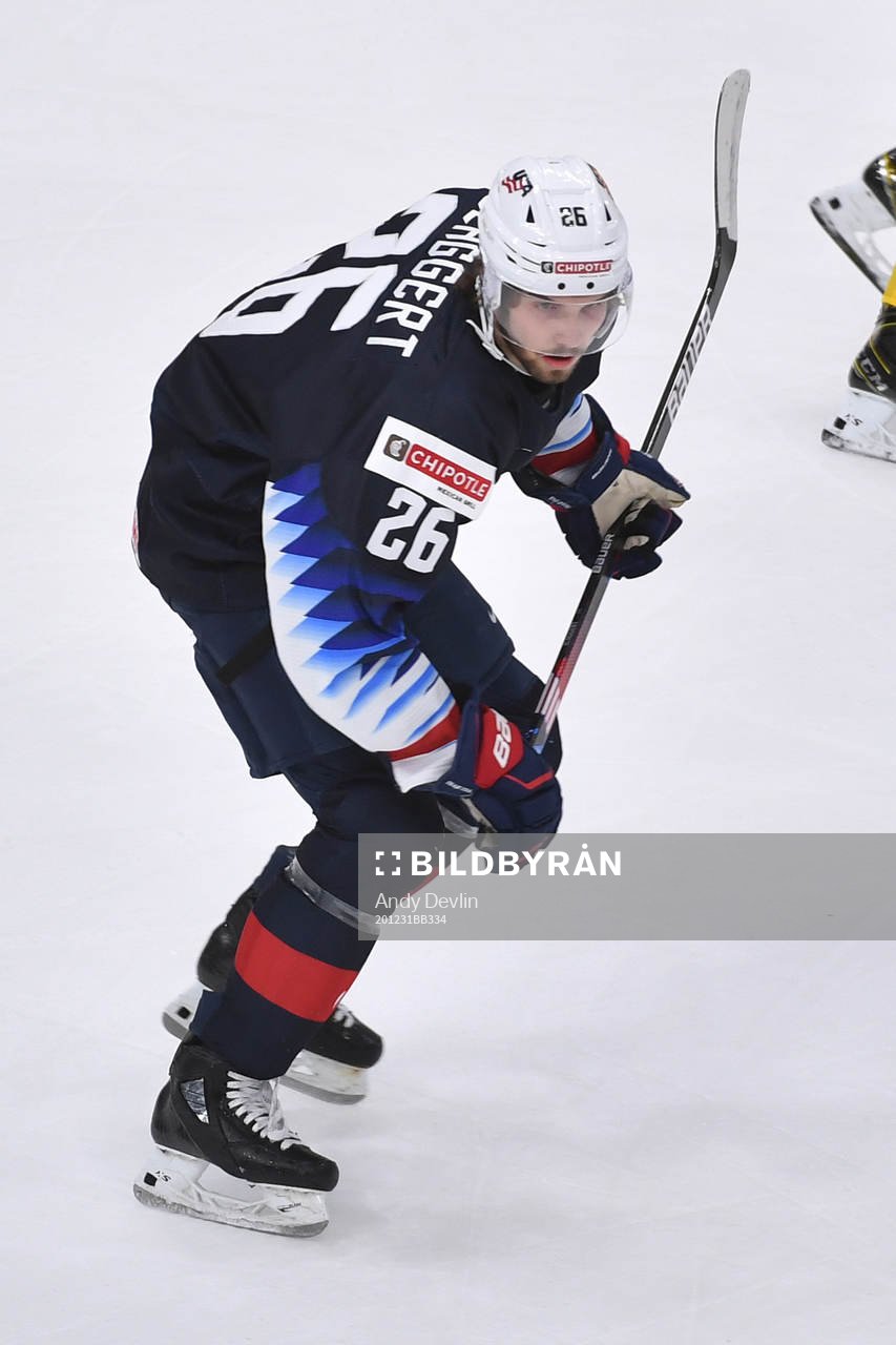 Landon Slaggert of USA skates