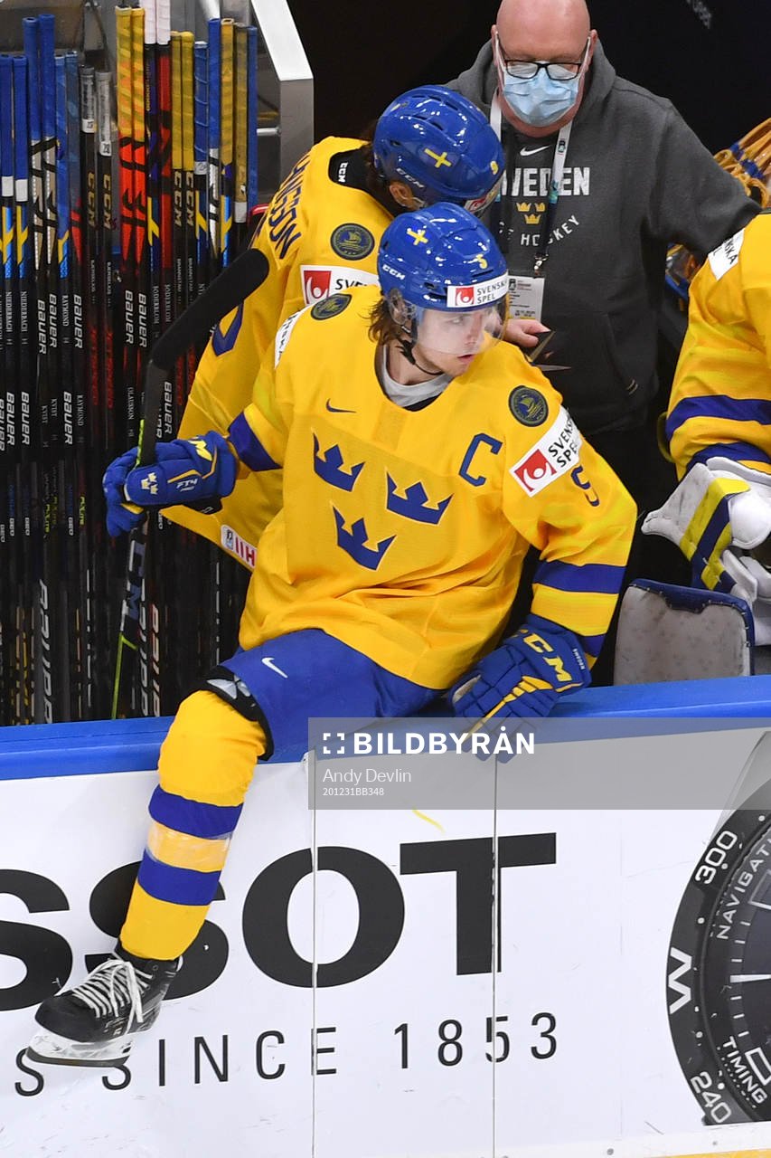 Philip Broberg of Sweden prepares to jump