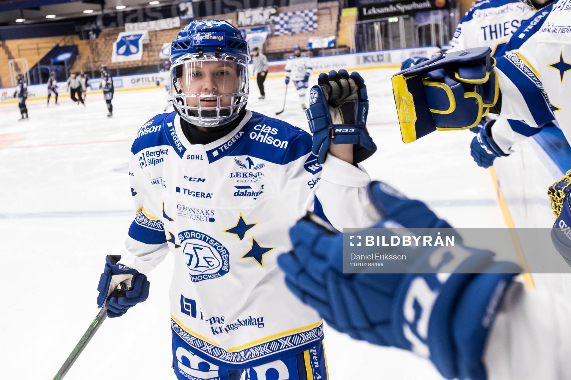 Leksands Wilma Johansson jubel