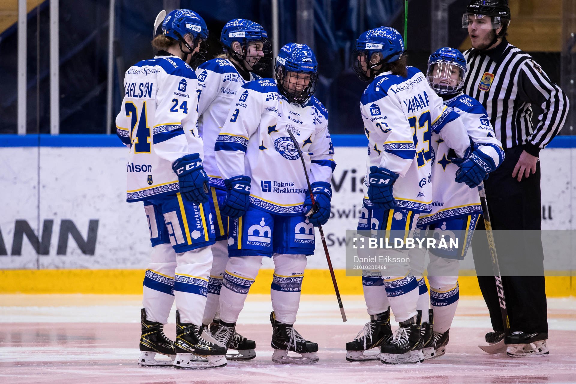 Leksands Wilma Johansson jubel