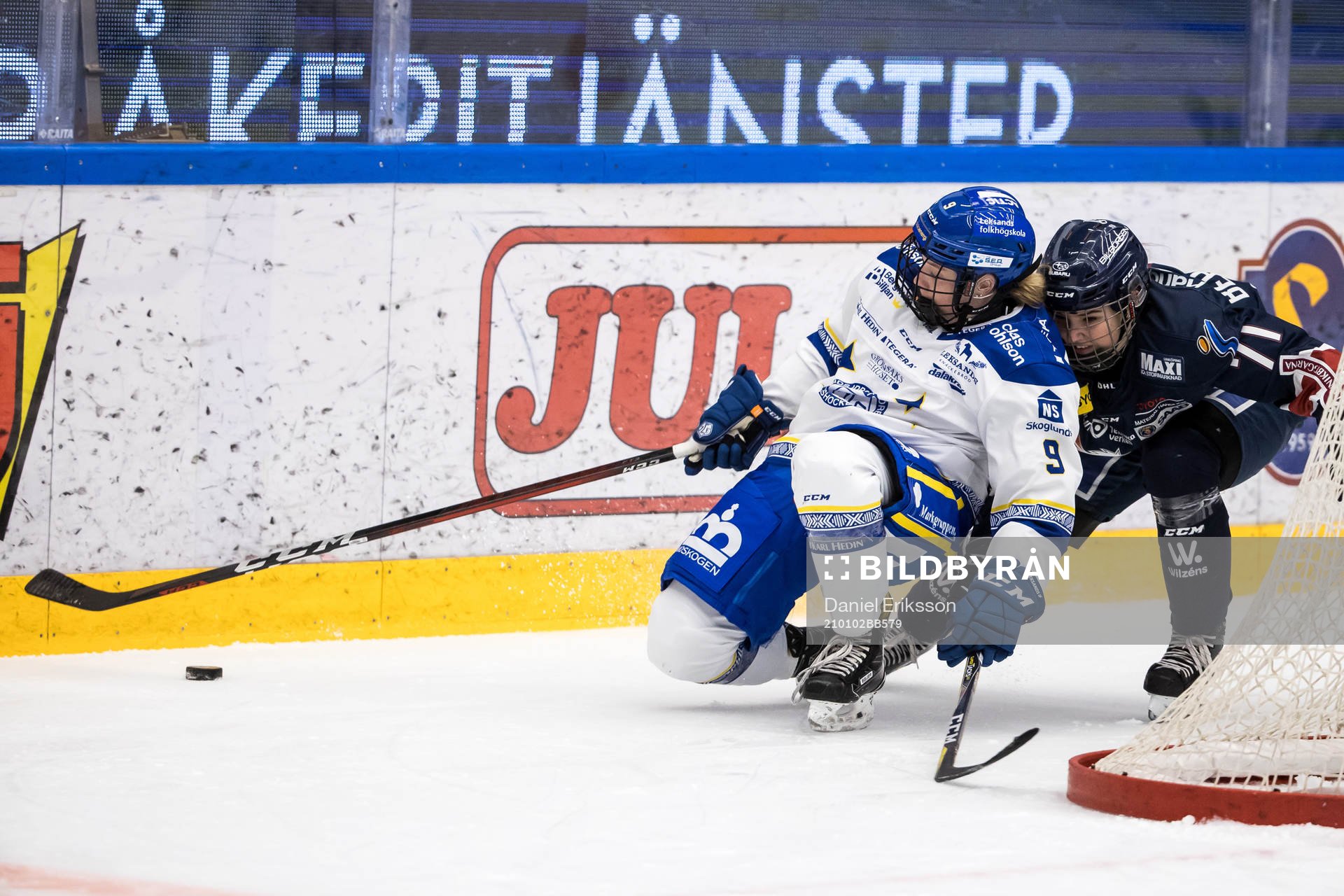Leksands Kathryn Kennedy och Linköpings Malou Berggren